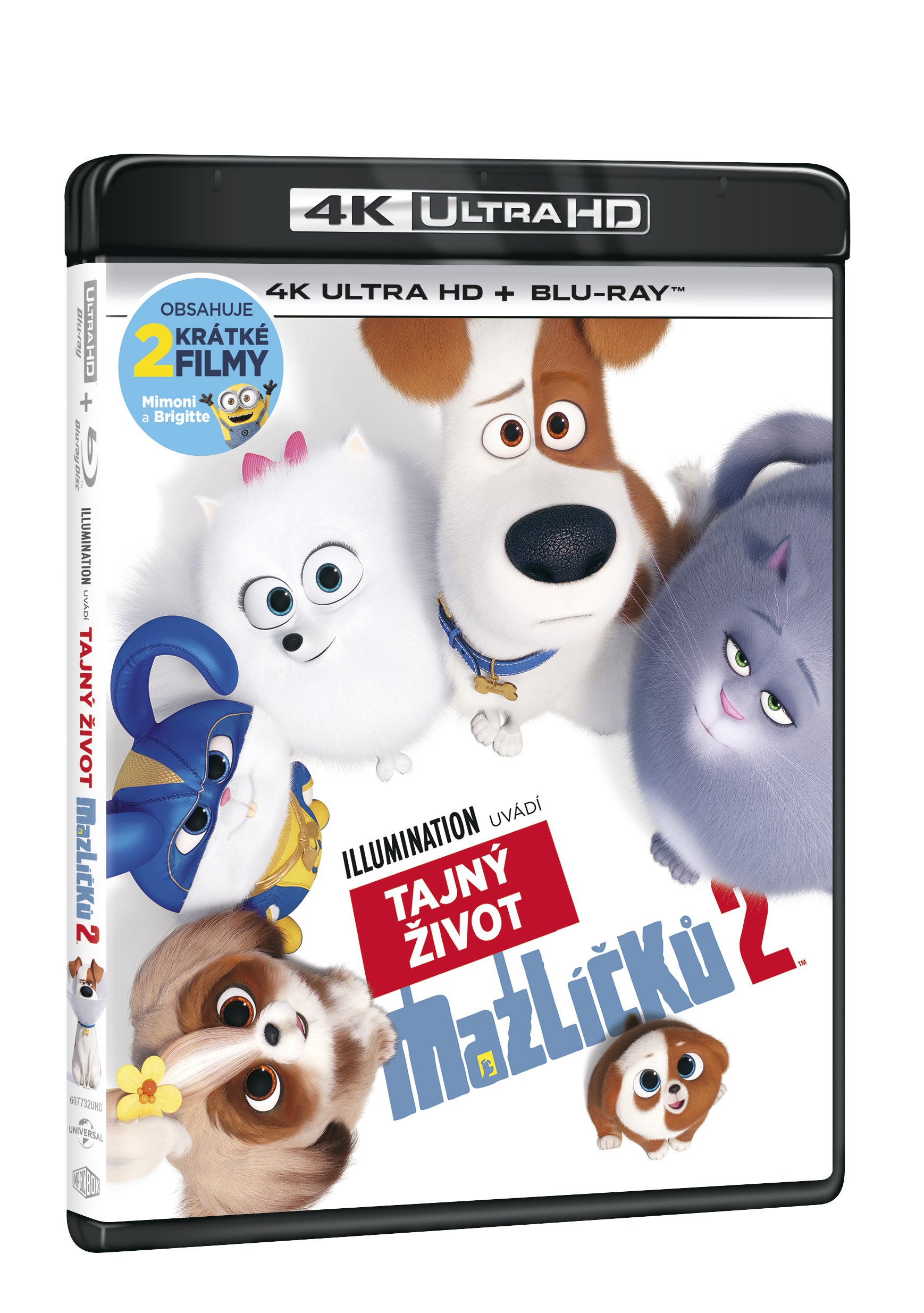 Tajny zivot mazlicku 2 2BD (UHD+BD) / Secret Life of Pets 2 - Czech version