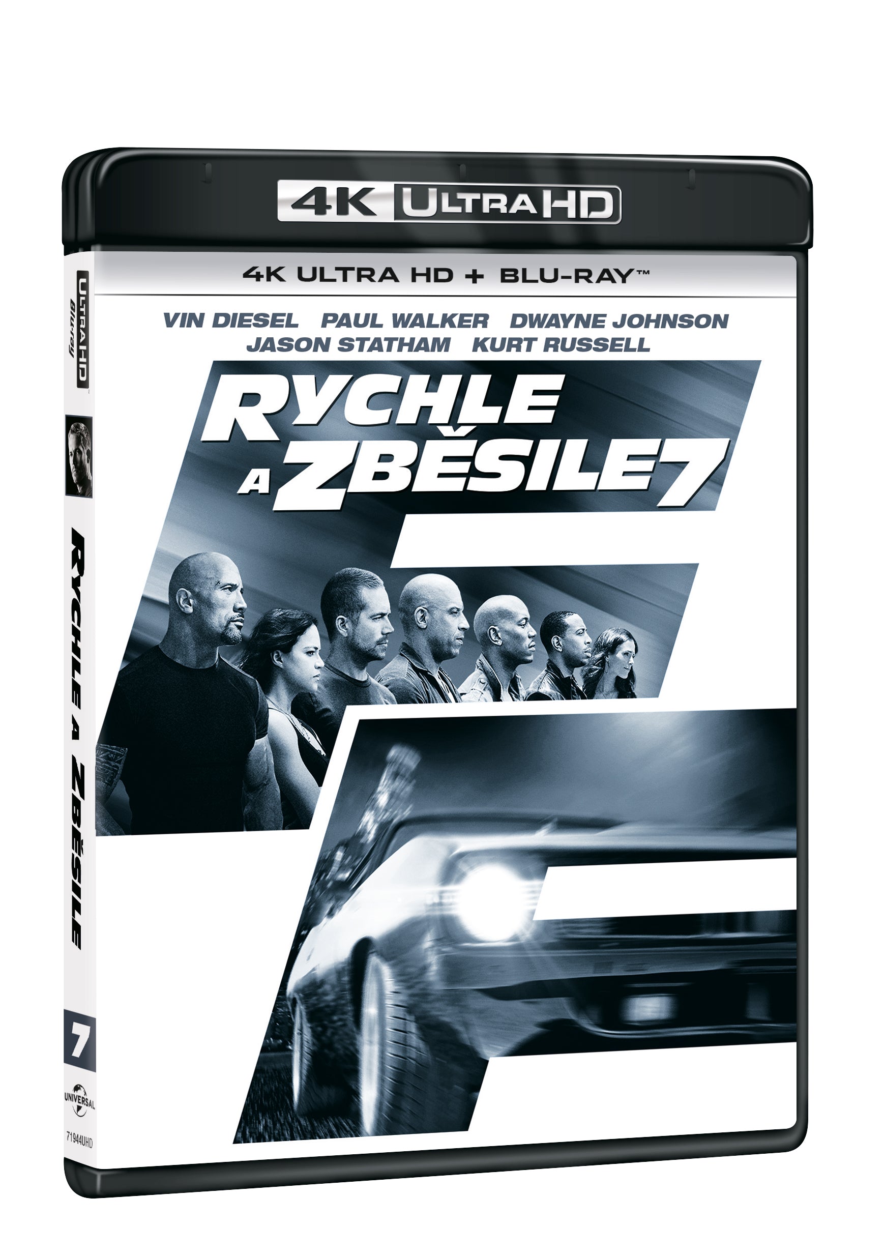 Rychle a zbesile 7 2BD (UHD+BD) / Furious 7 - Czech version