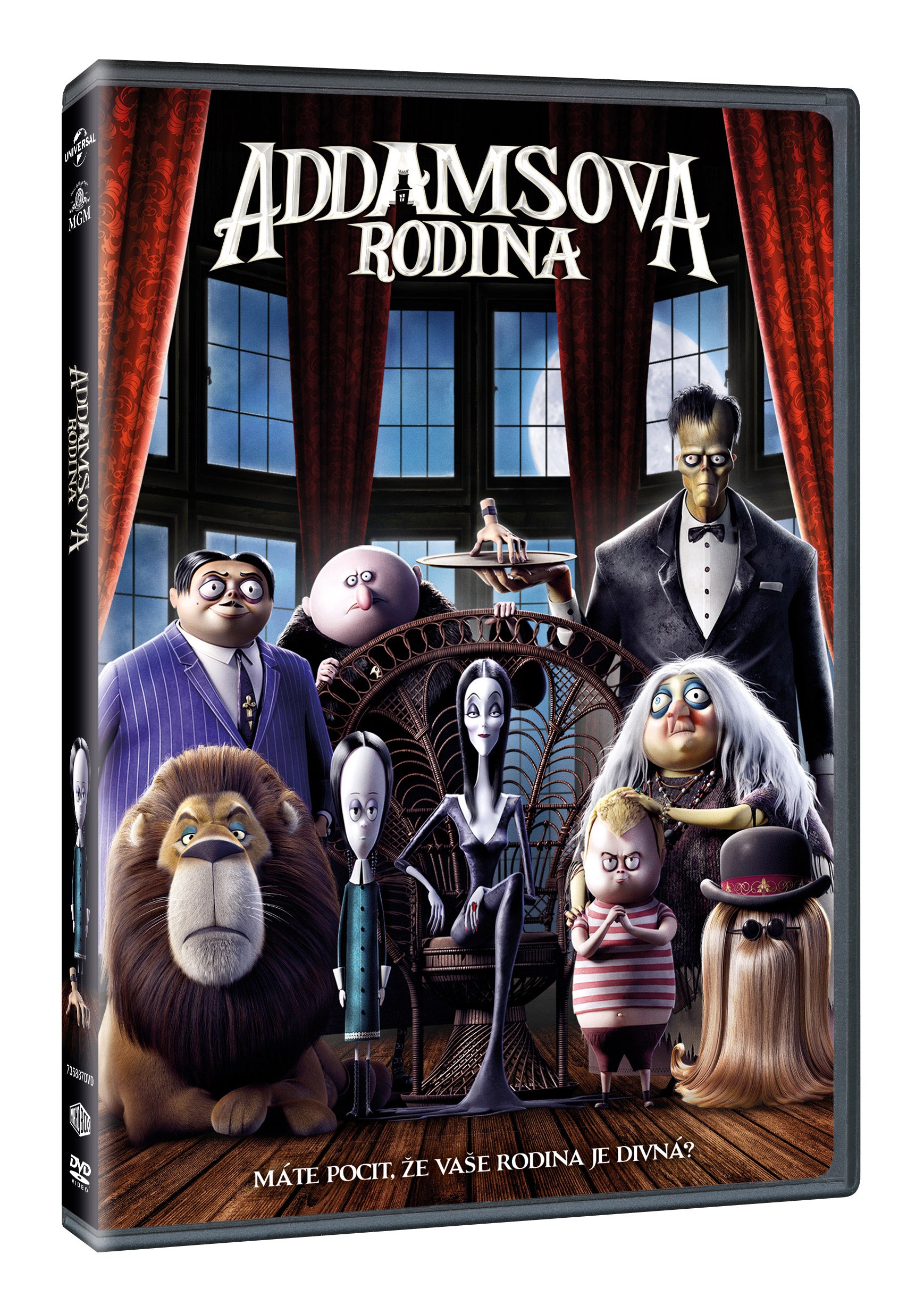 Addamsova rodina DVD / Die Addams-Familie