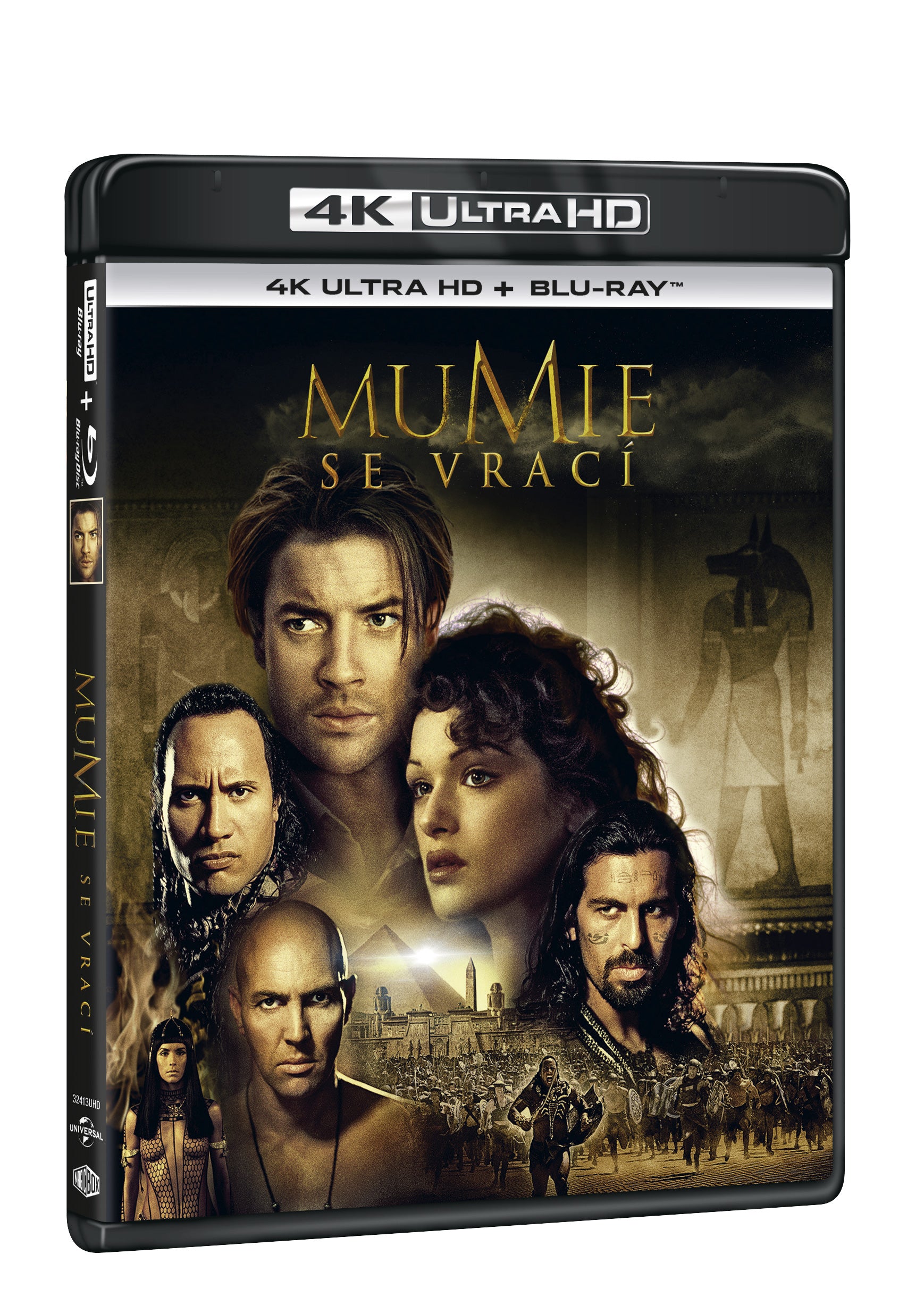 Mumie se vraci 2BD (UHD+BD) / The Mummy Returns - Czech version