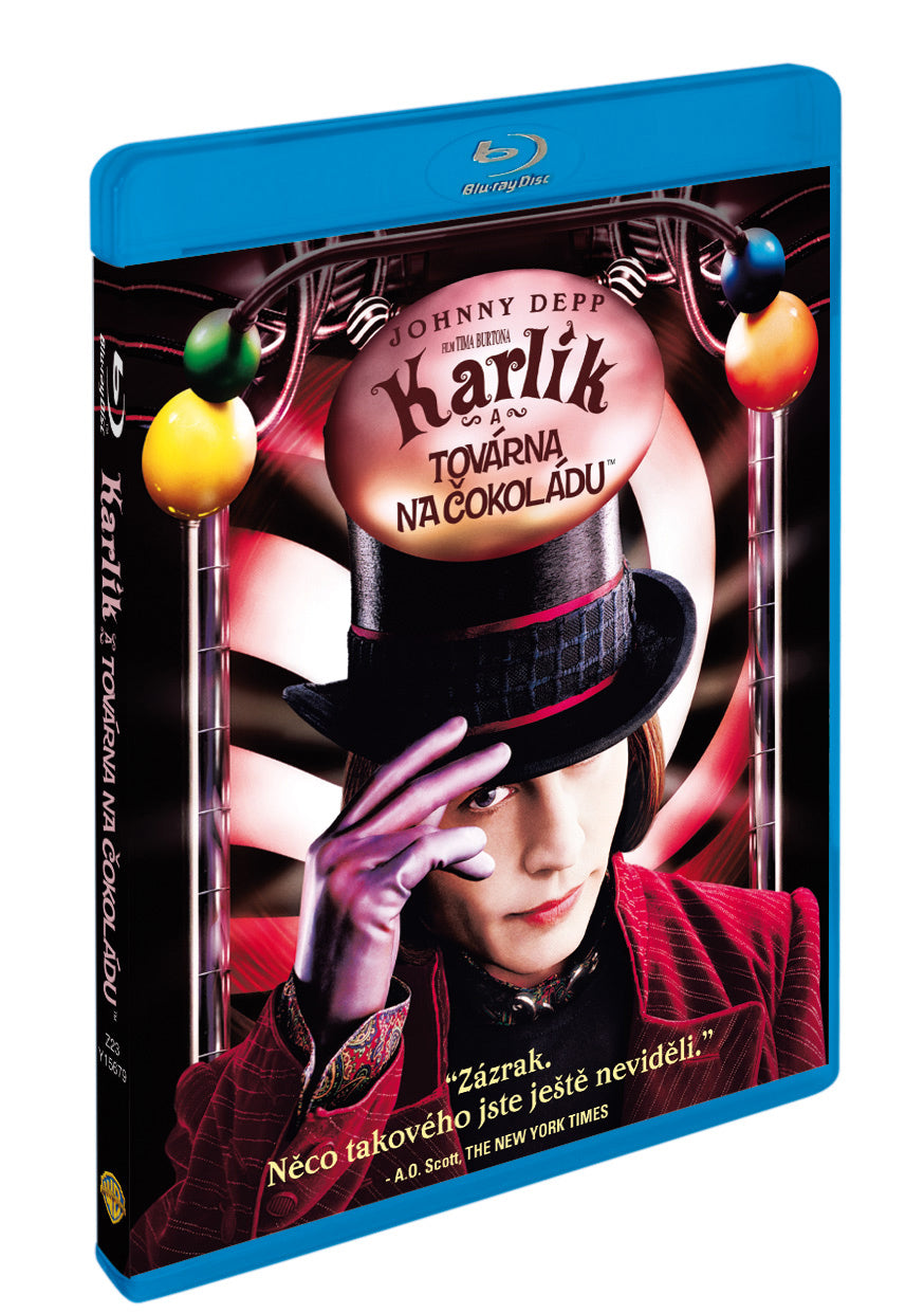 Karlik a tovarna na cokoladu BD / Charlie And The Chocolate Factory - Czech version