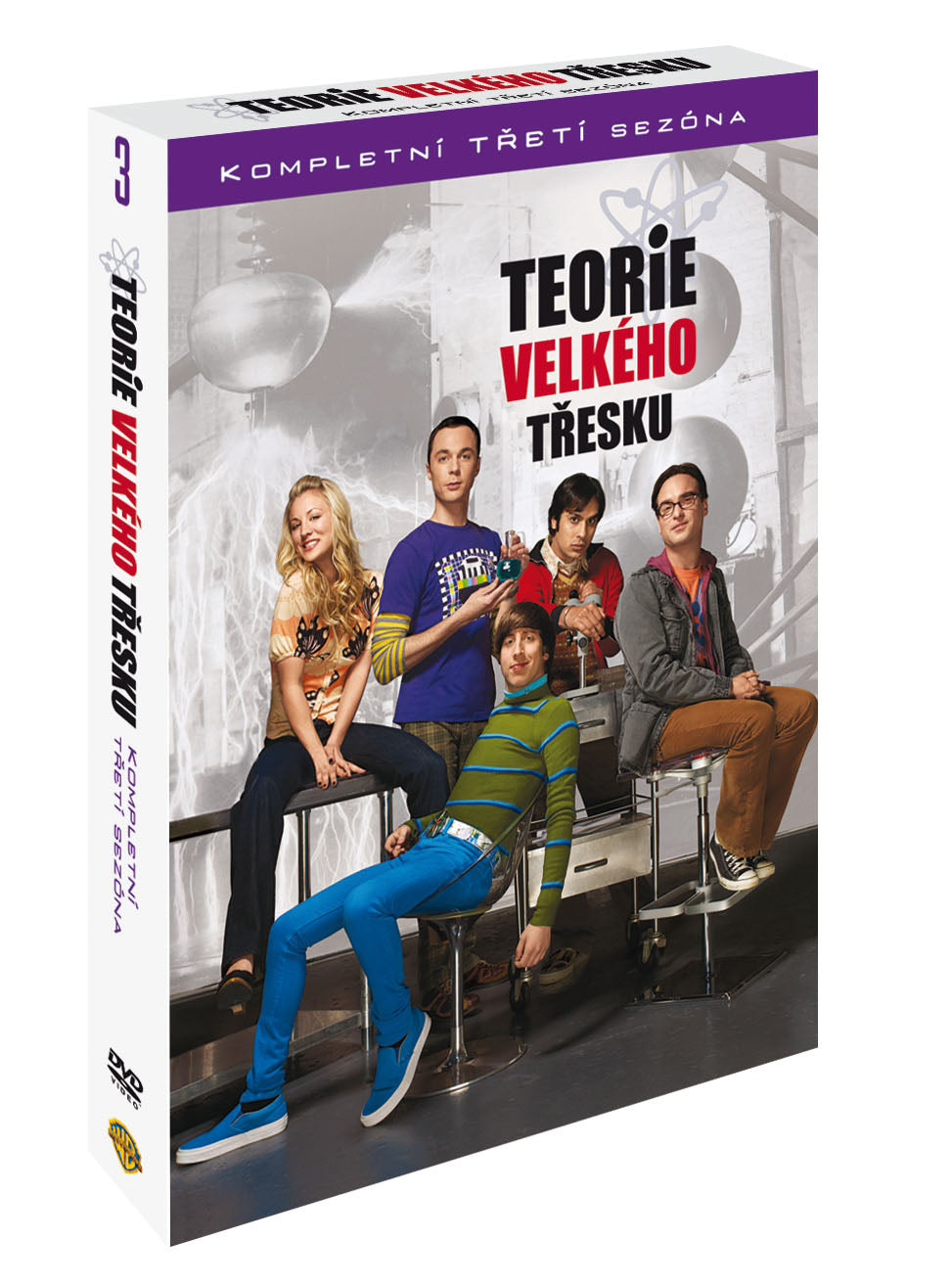 Teorie velkeho tresku 3. serie 3DVD / Big Bang Theory Season 3