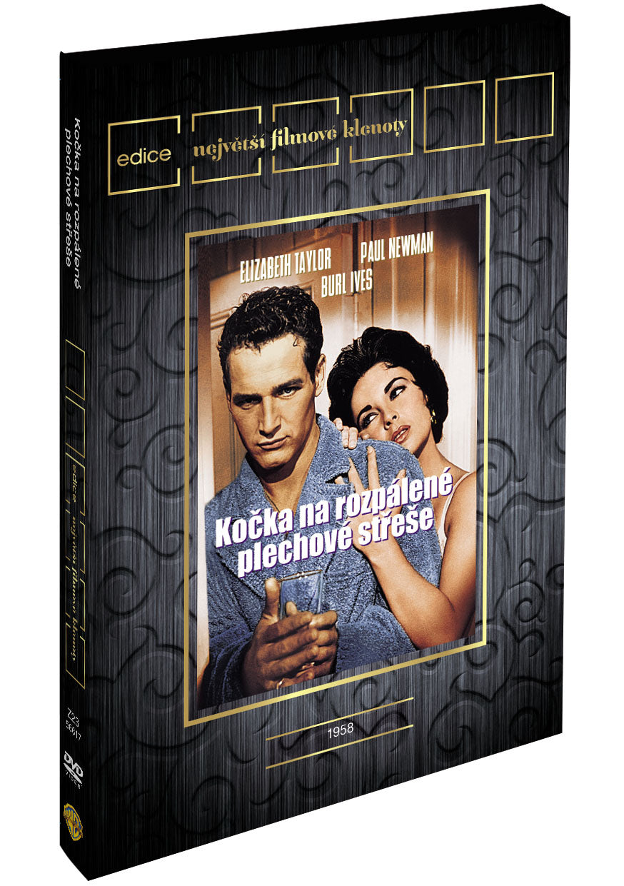 Kocka na rozpalene plechove strese DVD (dab.) - Edice Filmove klenoty / Cat on Hot tin Roof