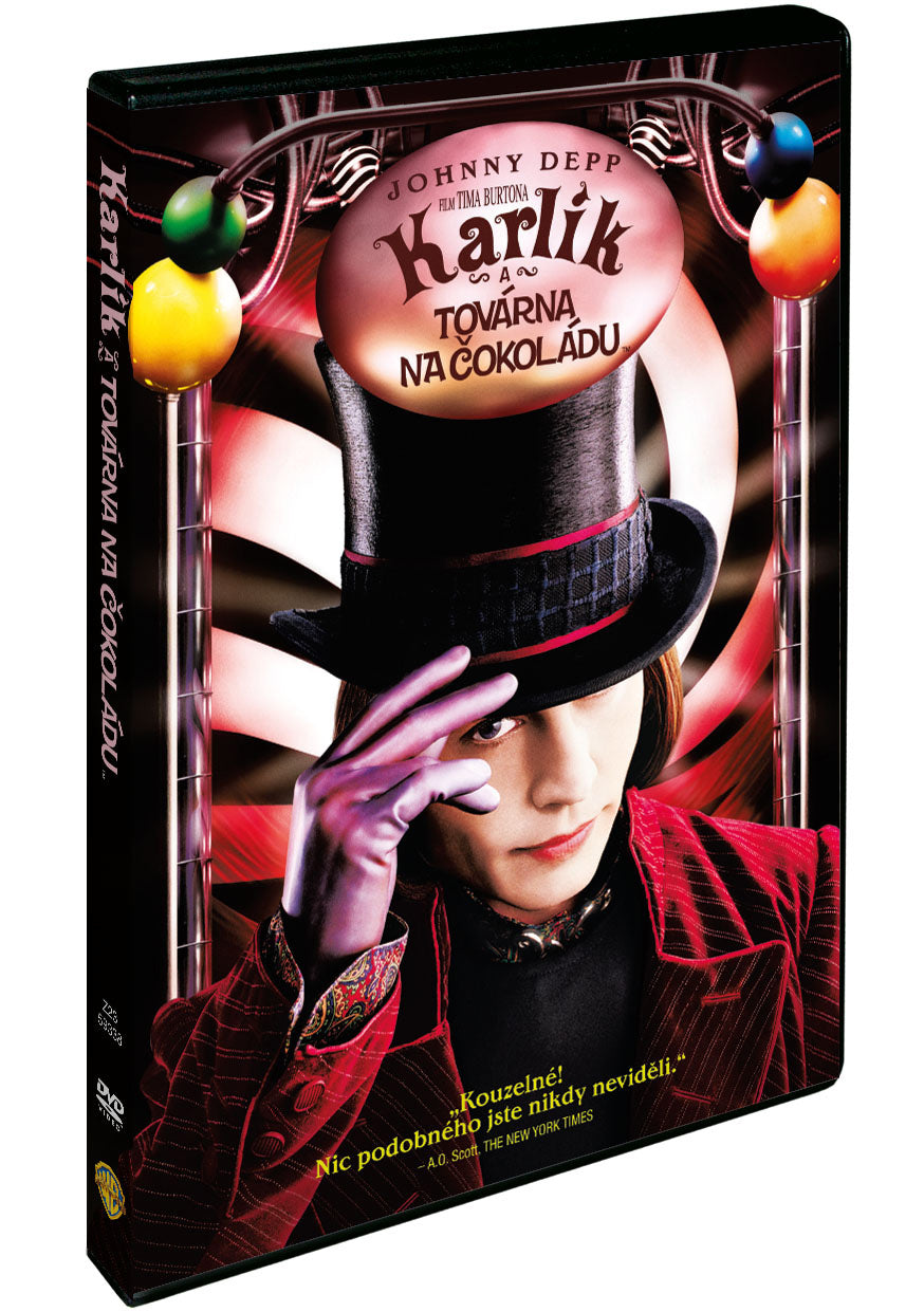 Karlik a tovarna na cokoladu DVD / Charlie And The Chocolate Factory