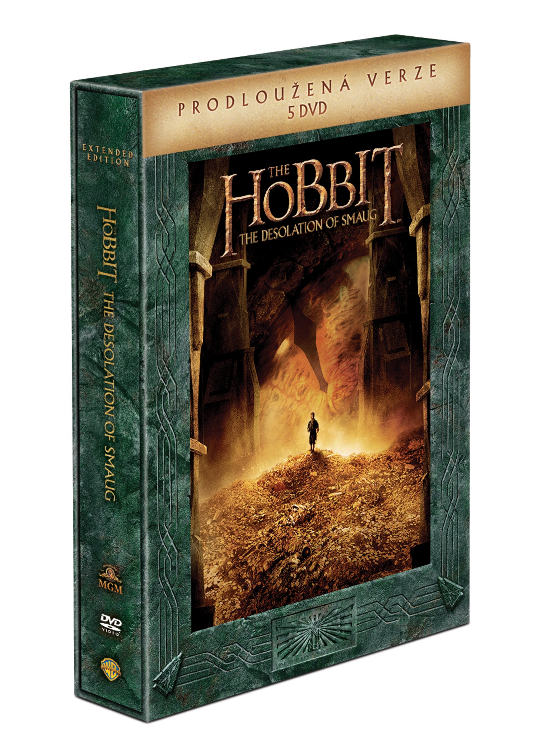 Hobit: Smakova draci poust - prodlouzena verze 5DVD / The Hobbit: The Desolation of Smaug - Extended Edition