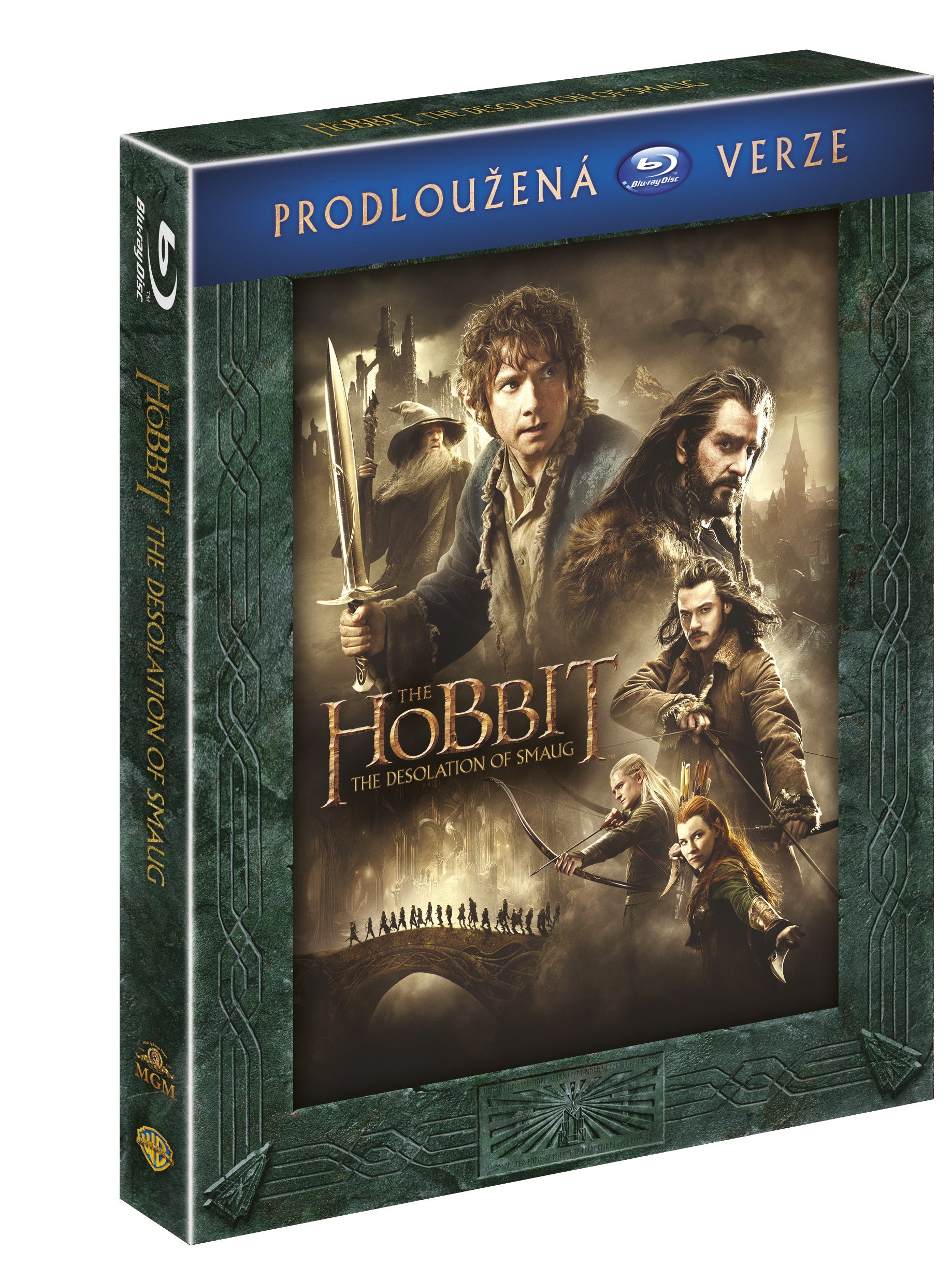 Hobit: Smakova draci poust - prodlouzena verze 3BD / The Hobbit: The Desolation of Smaug - Extended Edition - Czech version