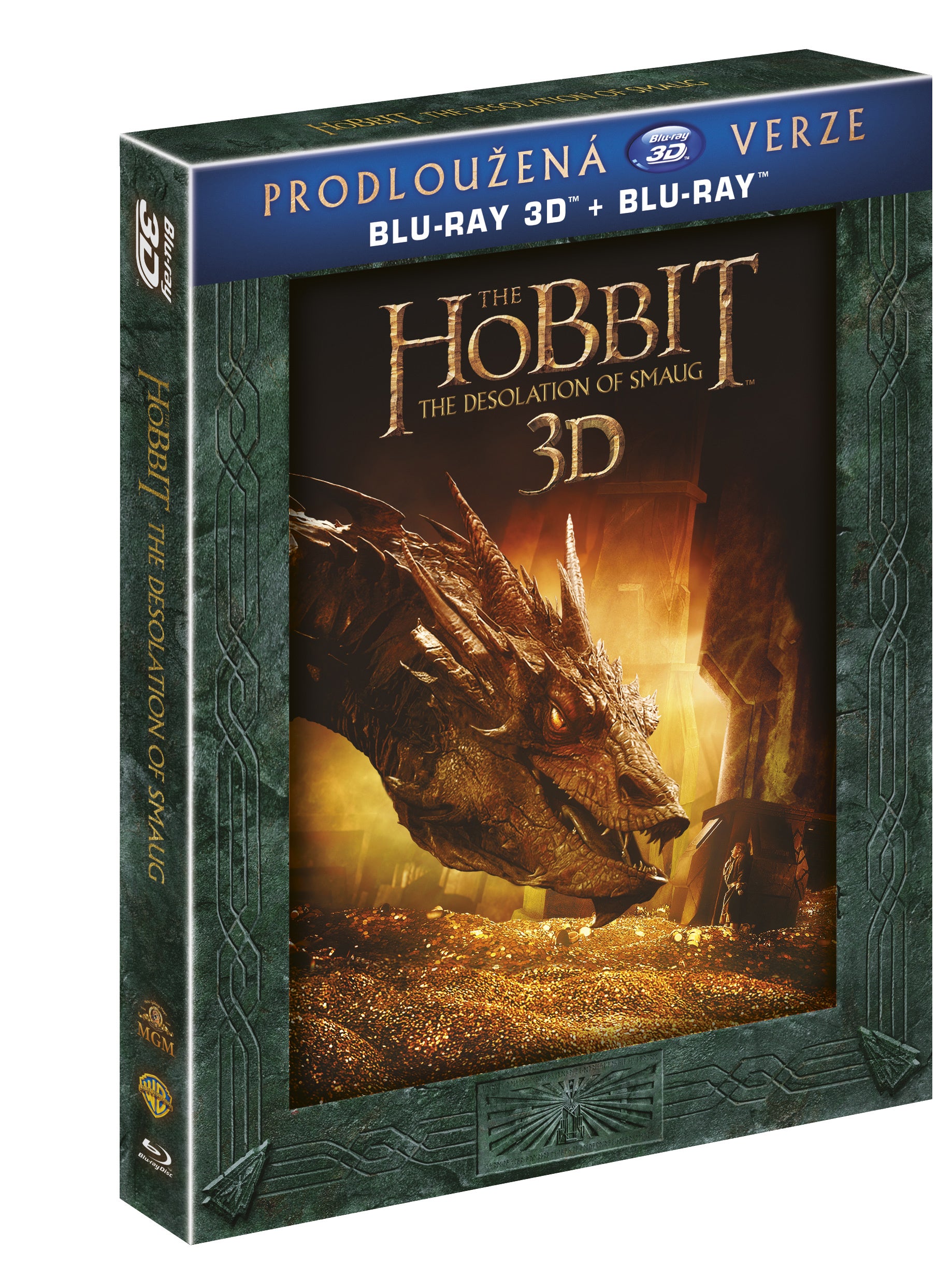 Hobit: Smakova draci poust - prodlouzena verze 5BD (3D+2D) / The Hobbit: The Desolation of Smaug - Extended Edition - Czech version