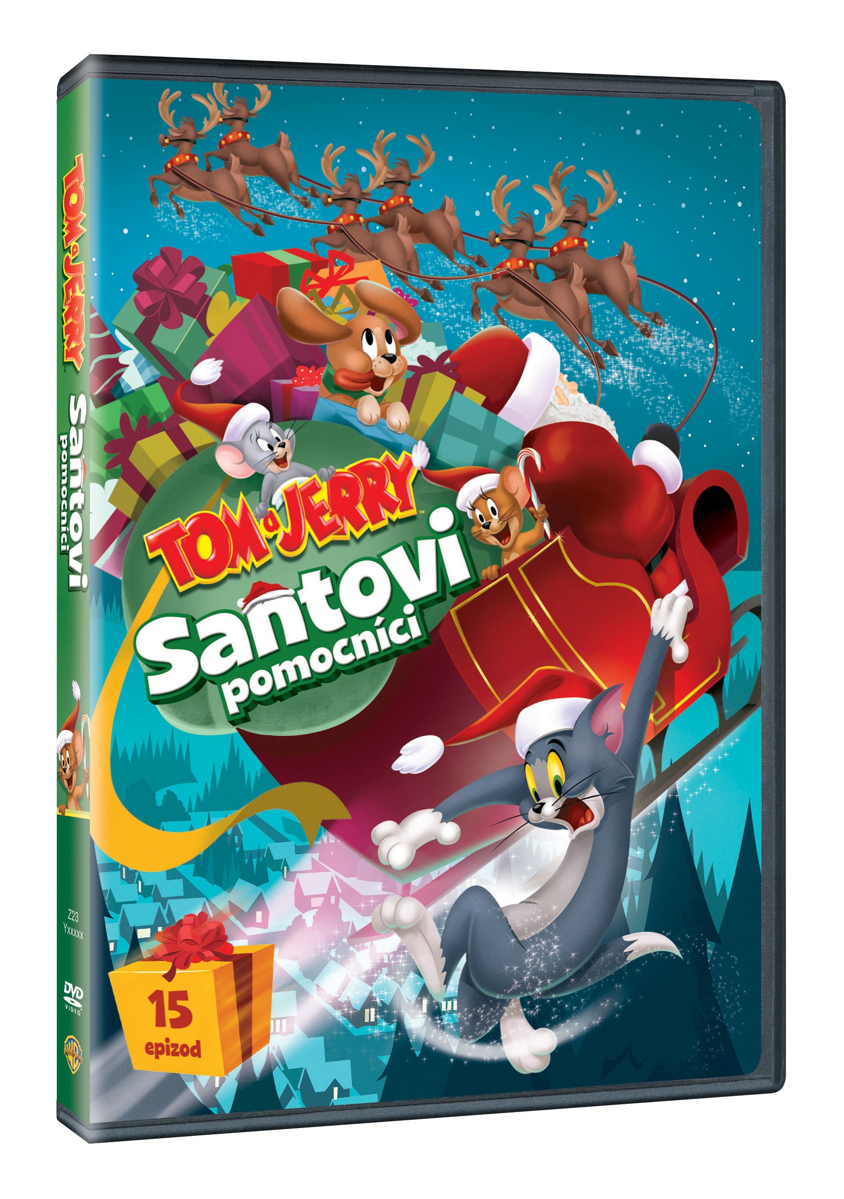 Tom a Jerry: Santovi pomocnici DVD / Tom & Jerry's Santa's Little Helpers