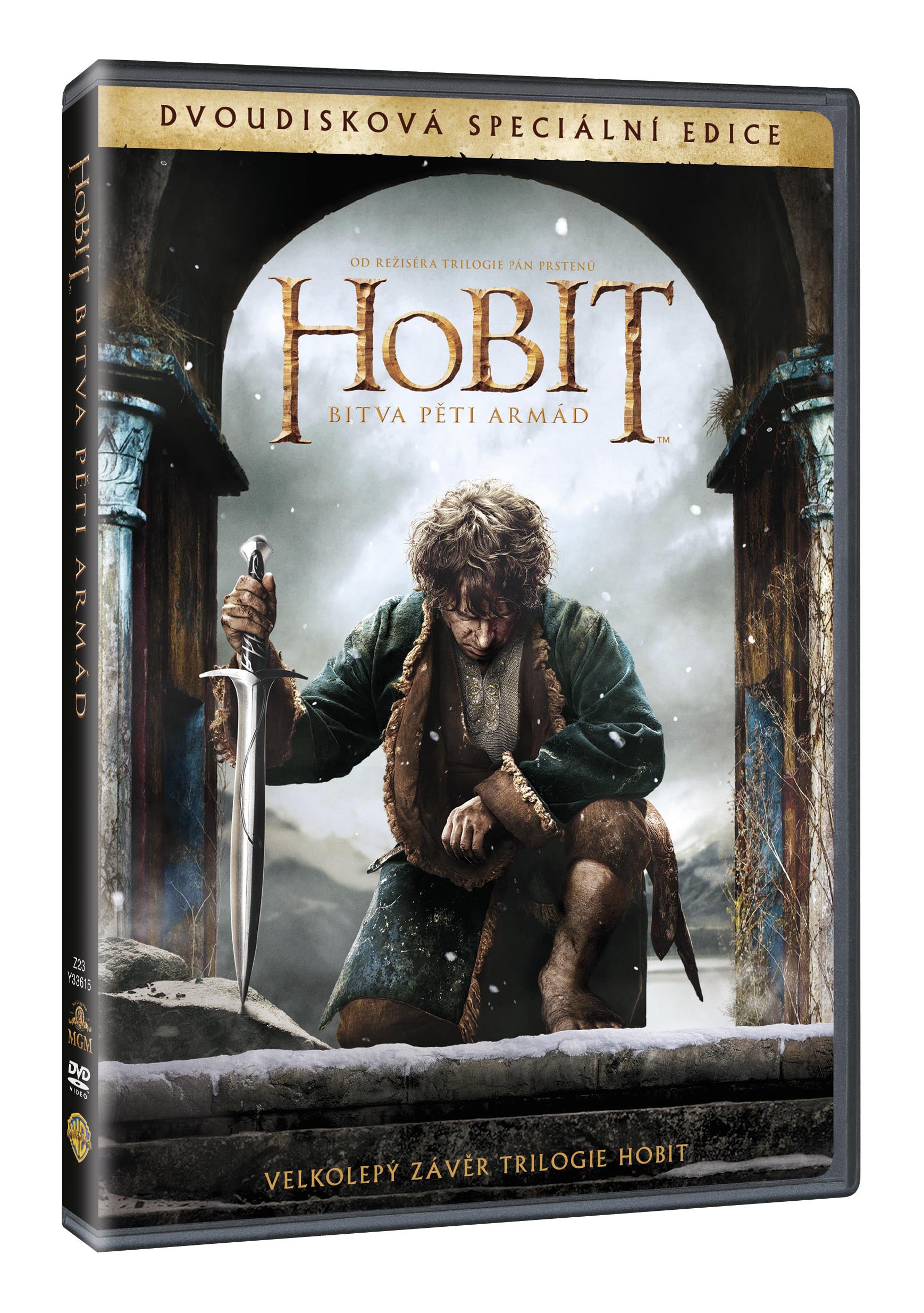 Hobit: Bitva peti armad 2DVD / The Hobbit: The Battle of the Five Armies