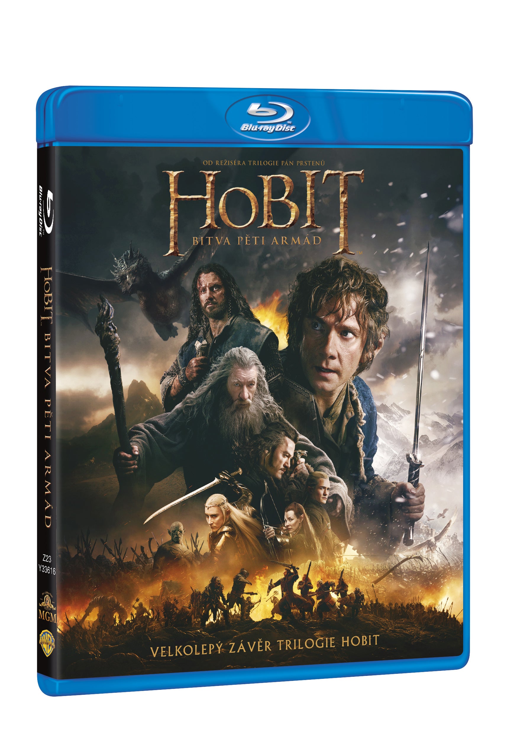 Hobit: Bitva peti armad 2BD / The Hobbit: The Battle of the Five Armies - Czech version