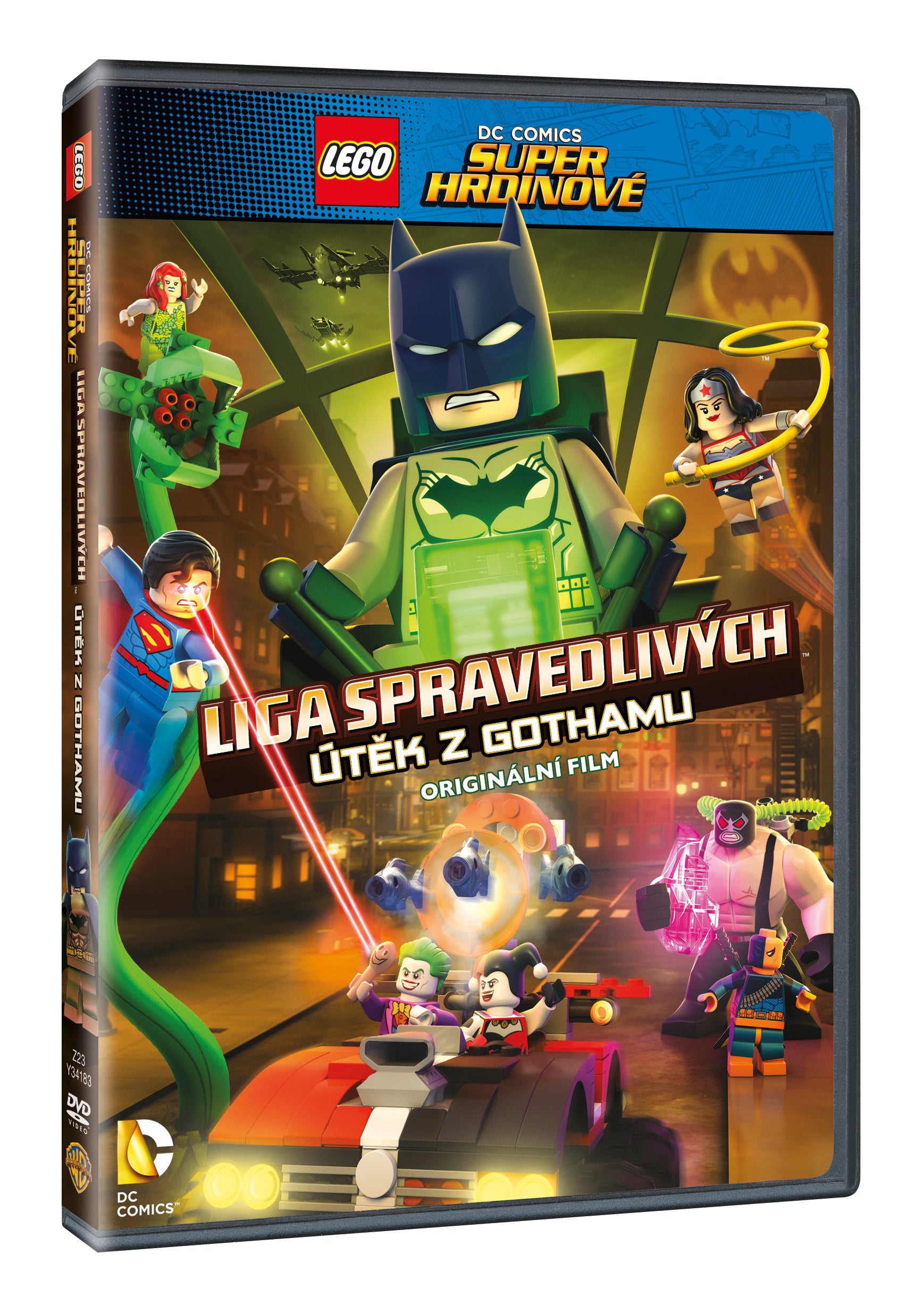 Lego DC Super hrdinove: Utek z Gothamu DVD / LEGO: DC Gotham Breakout