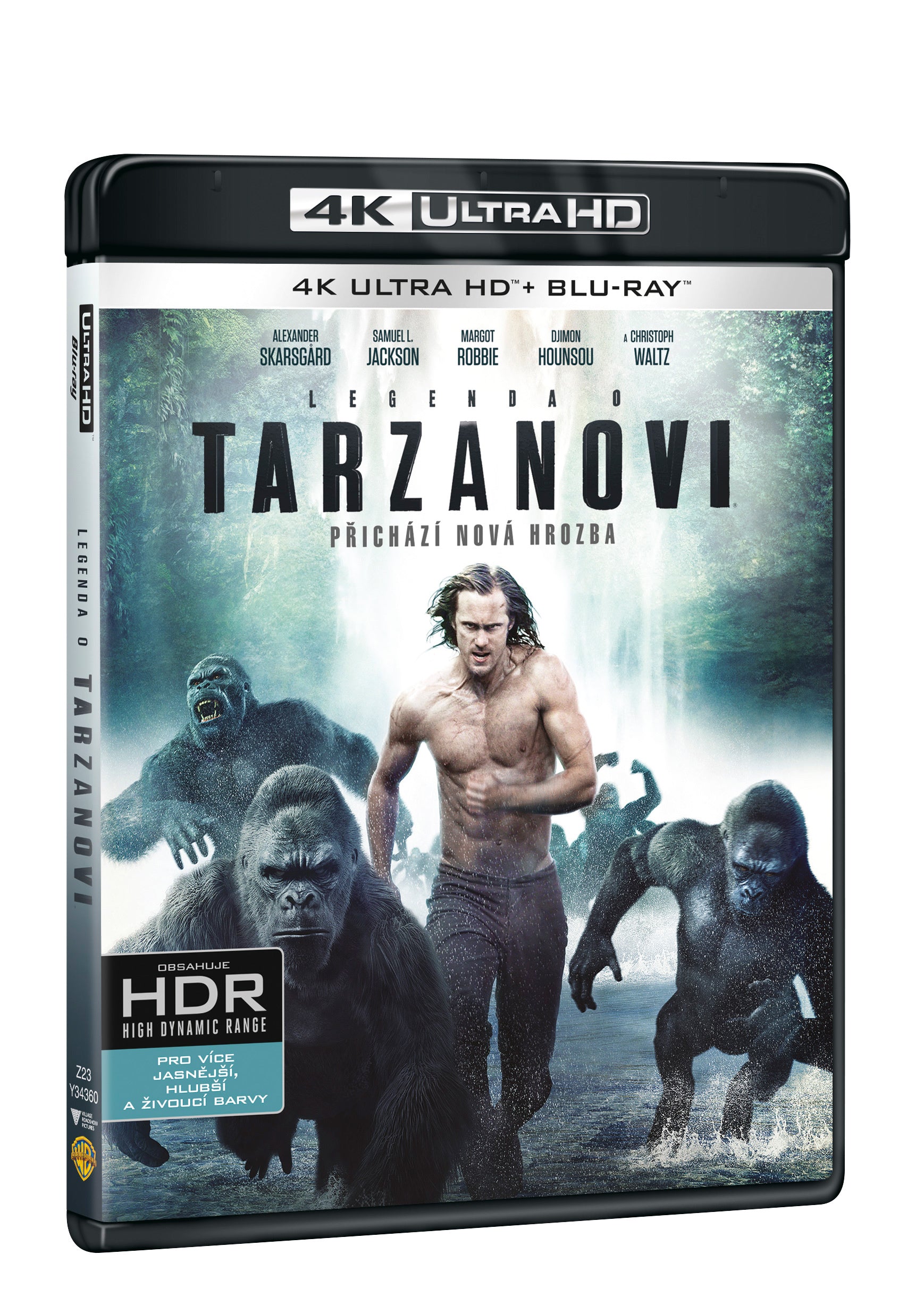 Legenda o Tarzanovi 2BD (UHD+BD) / Legend of Tarzan - Czech version