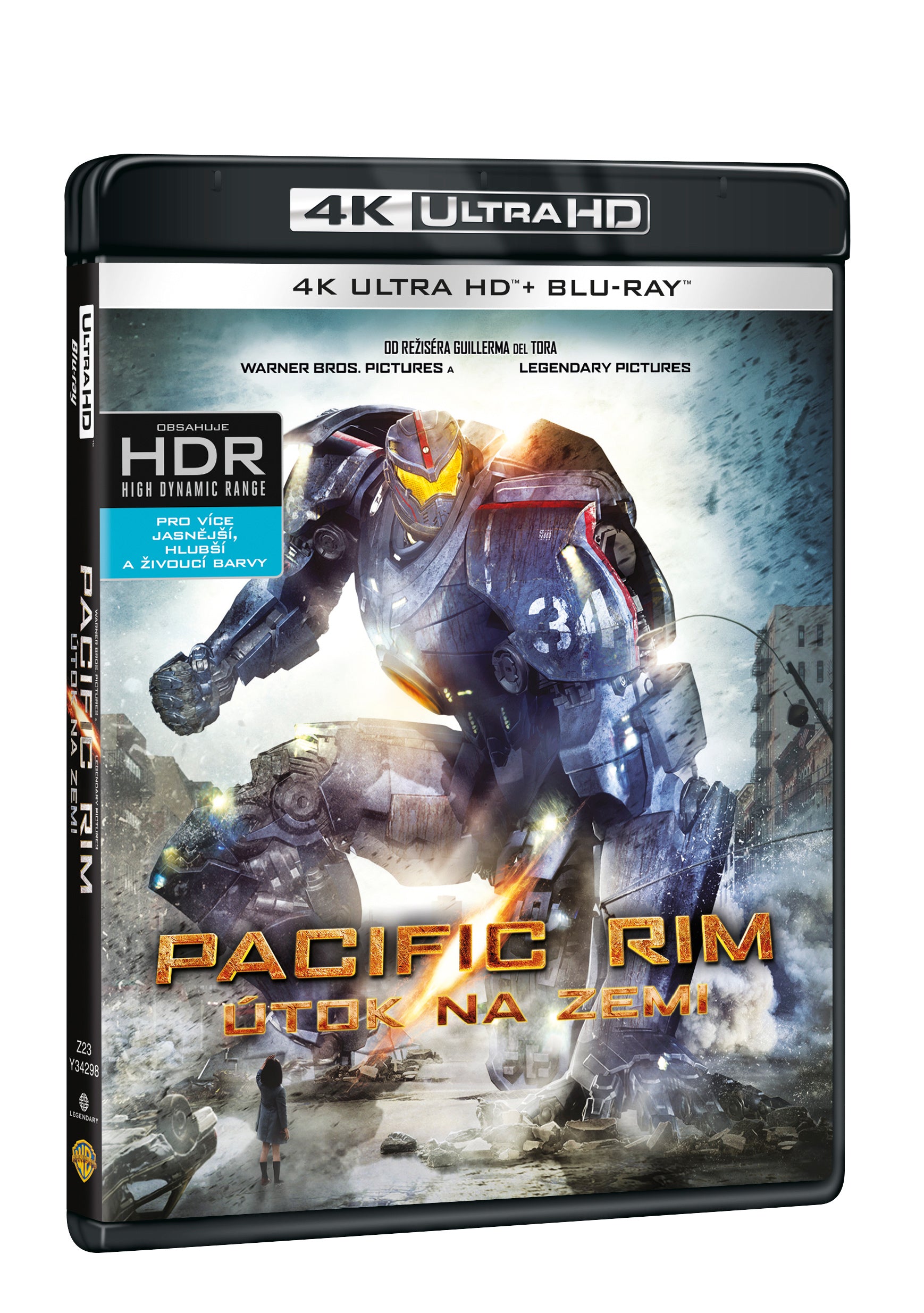 Pacific Rim - Utok na Zemi 2BD (UHD+BD) / Pacific Rim - Czech version