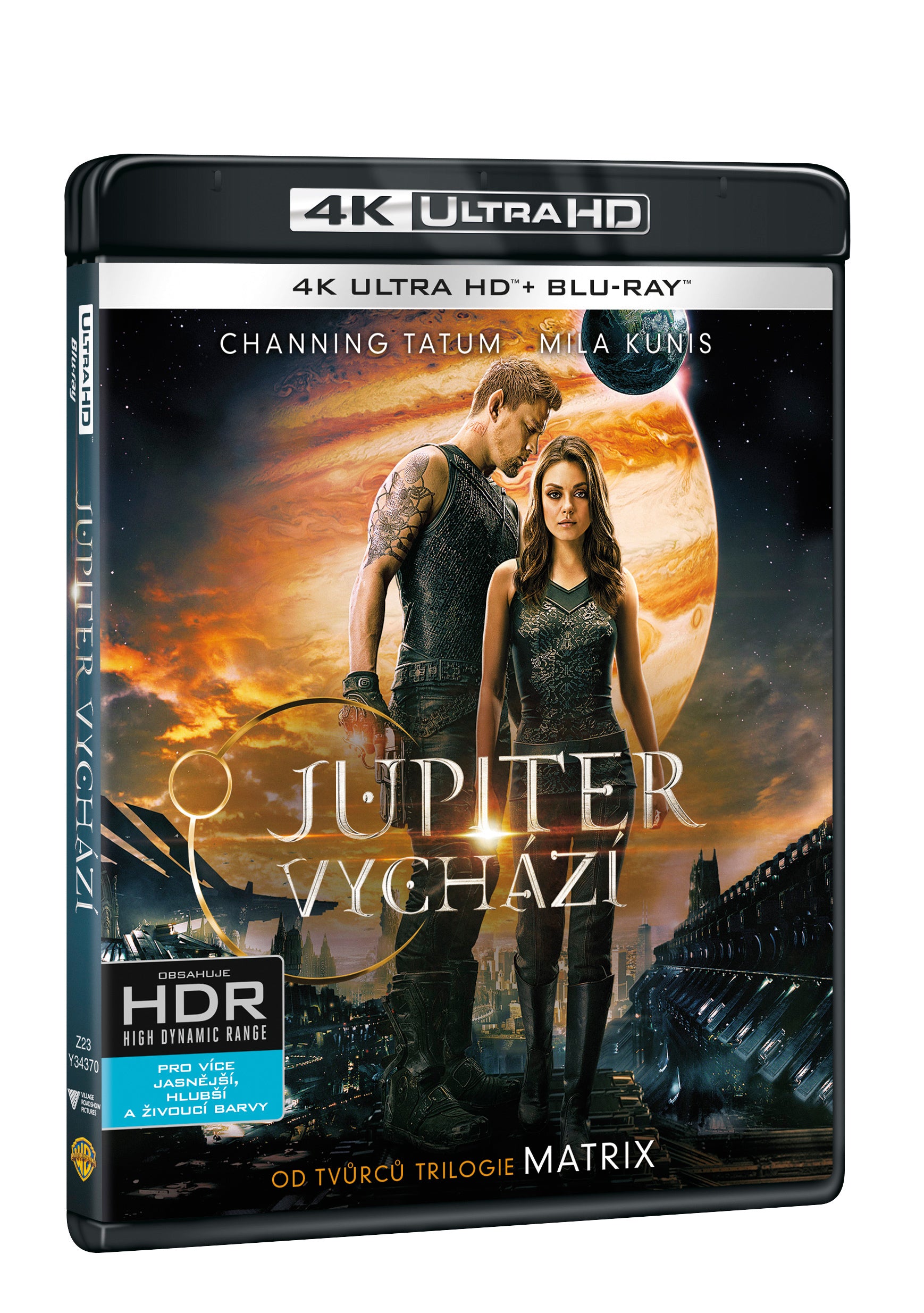 Jupiter vychazi 2BD (UHD+BD) / Jupiter Ascending - Czech version