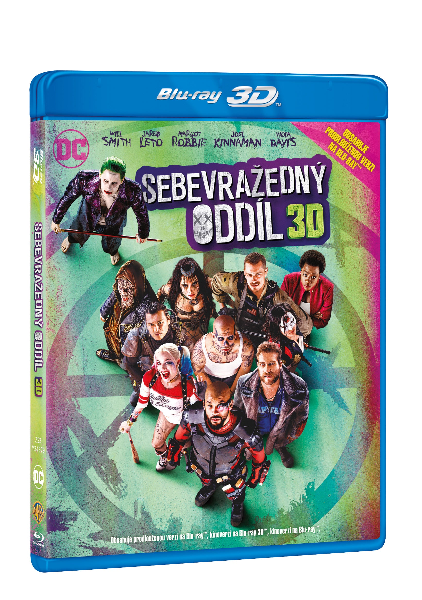 Sebevrazedny oddil 3BD (3D+2D+2D - prodlouzena verze) / Suicide Squad - Czech version
