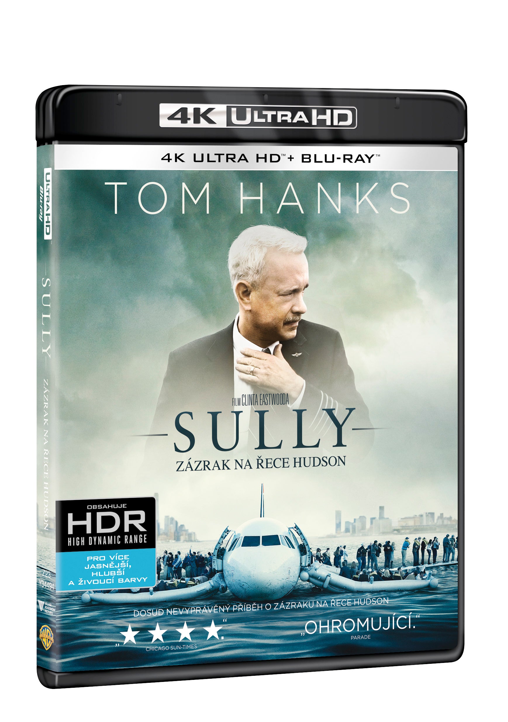 Sully: Zazrak na rece Hudson 2BD (UHD+BD) / Sully - Czech version