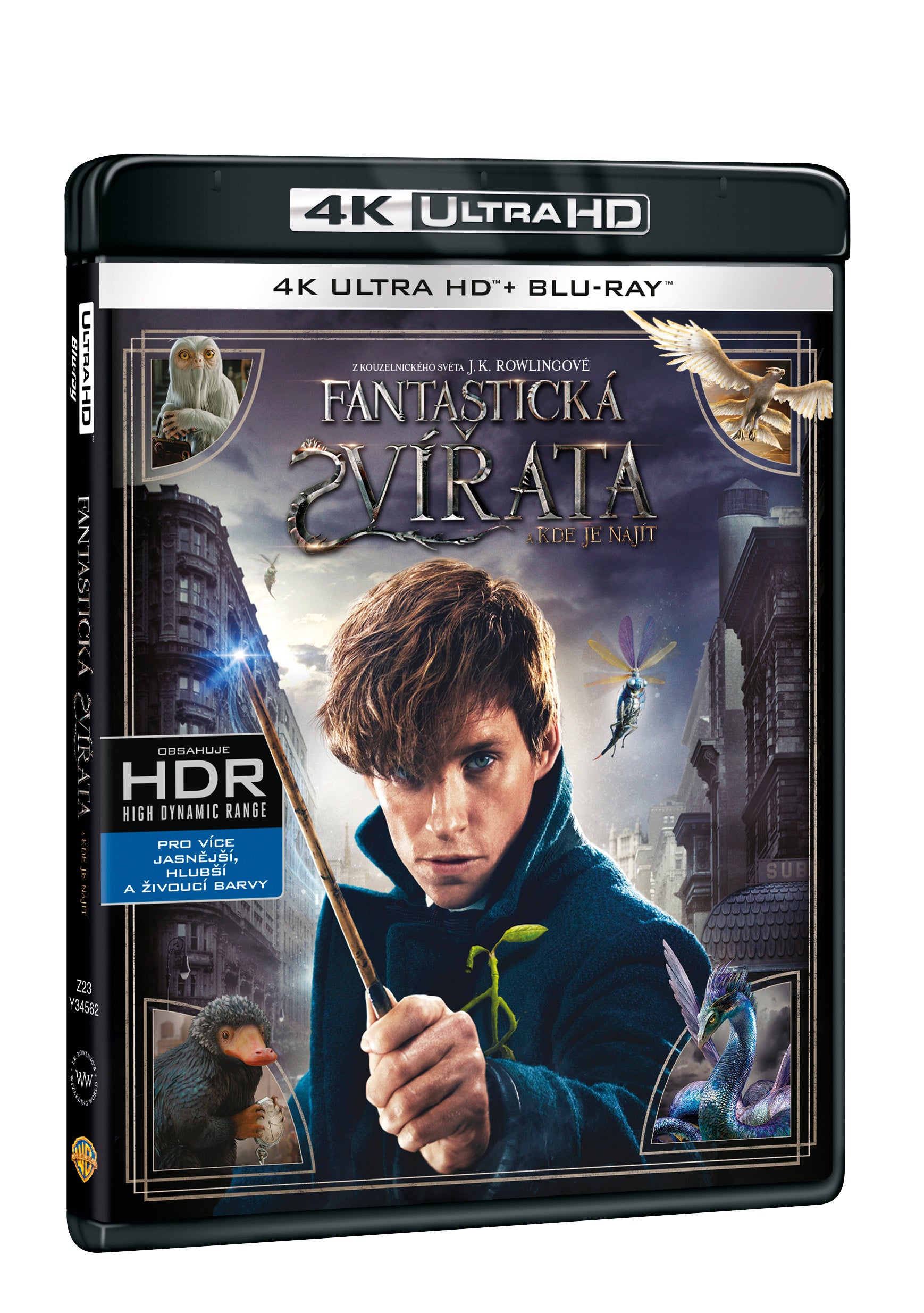 Fantasticka zvirata a kde je najit 2BD (UHD+BD) / Fantastic Beasts and where to find them - Czech version