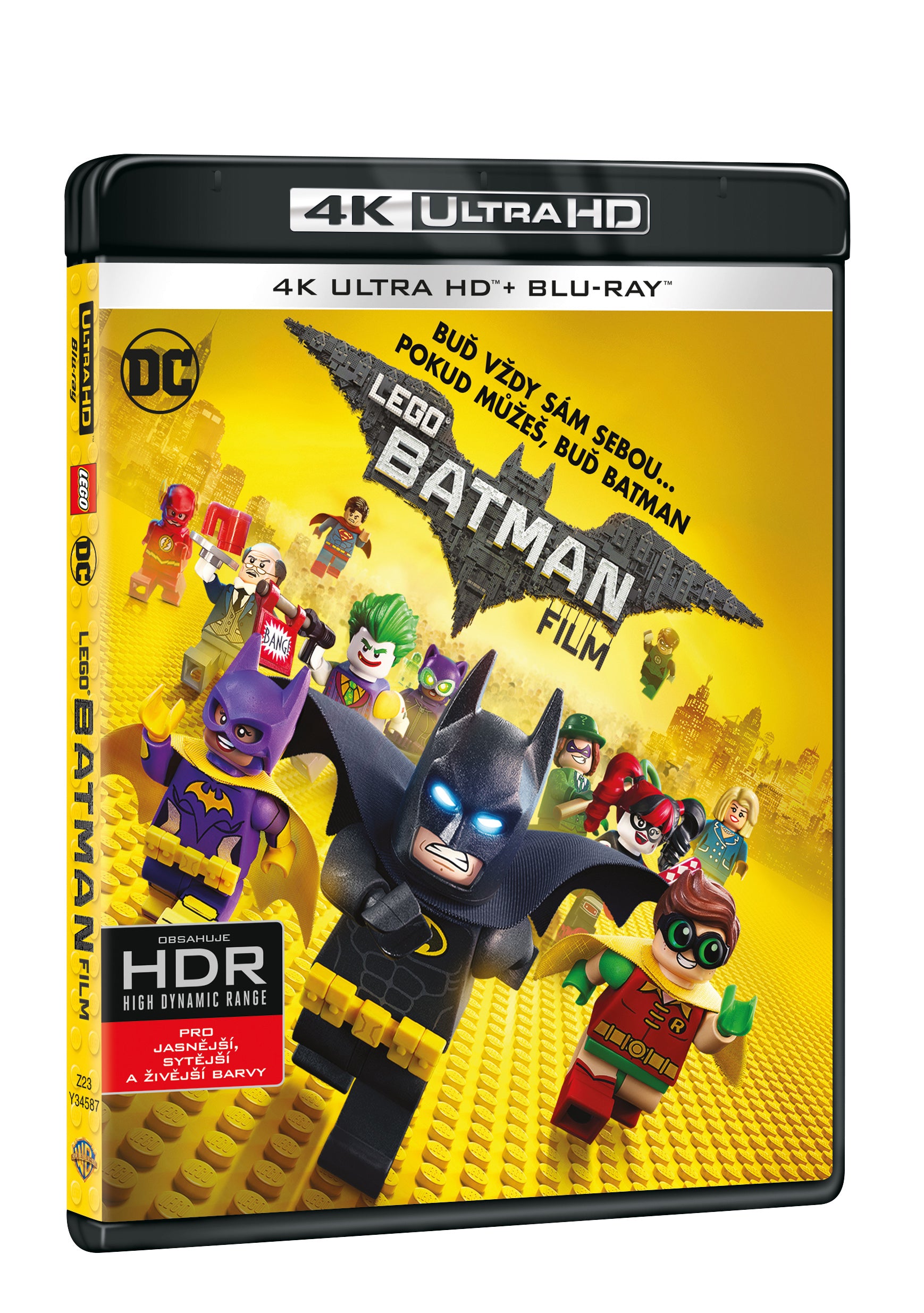 Lego Batman Film 2BD (UHD+BD) / The LEGO Batman Movie - Czech version