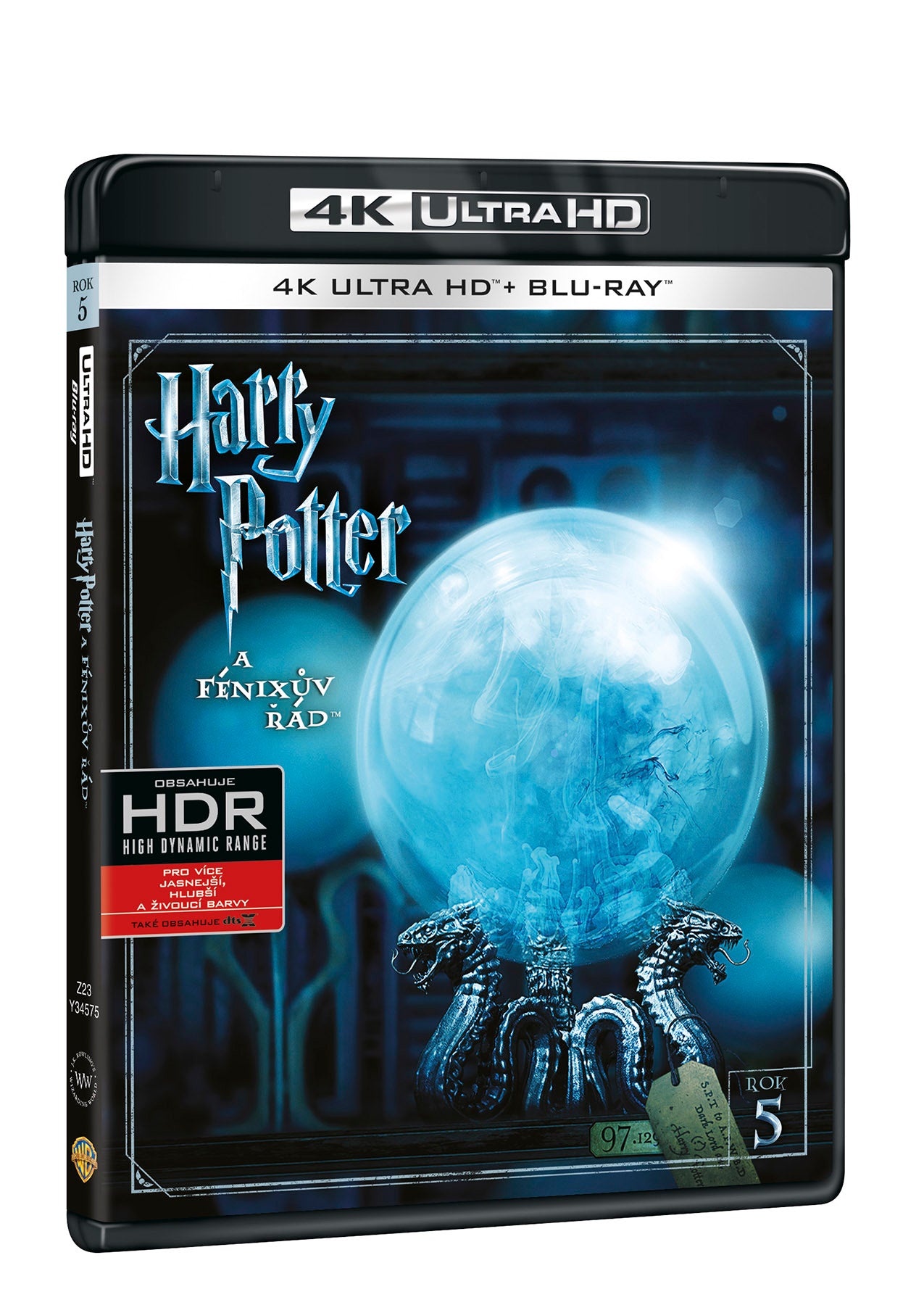 Harry Potter a Fenixuv rad 2BD (UHD+BD) / Harry Potter And The Order Of Phoenix - Czech version