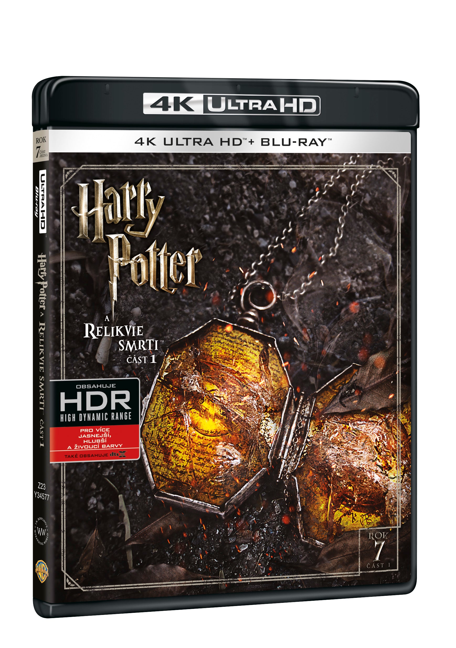Harry Potter a Relikvie smrti - cast 1. 2BD (UHD+BD) / Harry Potter and The Deathly Hallows Part 1 - Czech version
