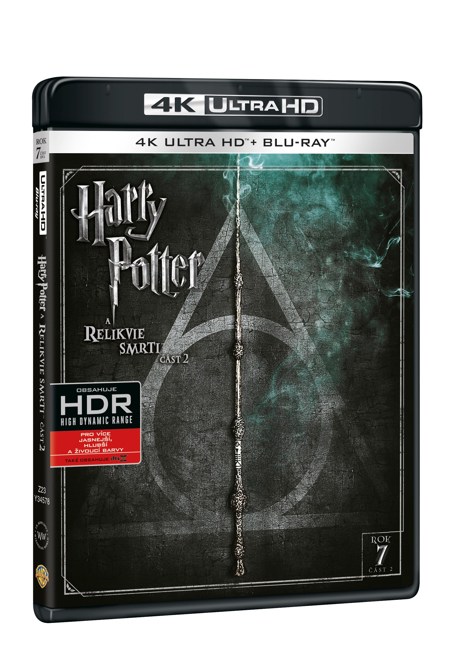 Harry Potter a Relikvie smrti - cast 2. 2BD (UHD+BD) / Harry Potter and The Deathly Hallows Part 2 - Czech version