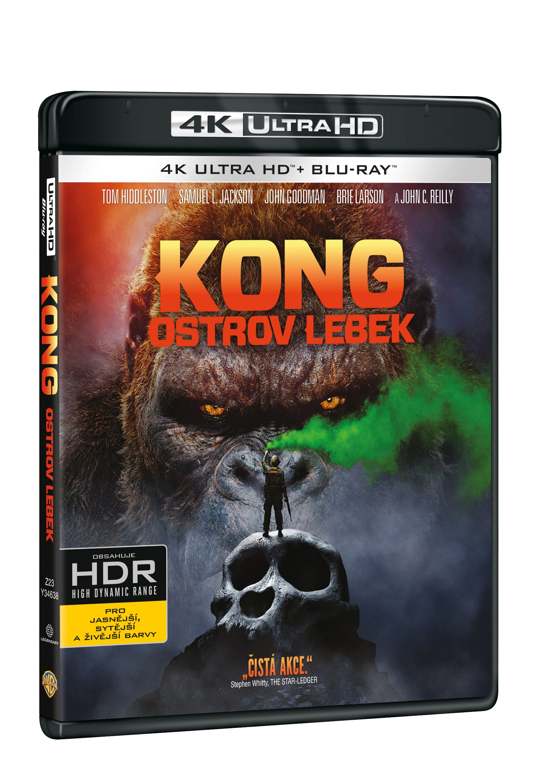 Kong: Ostrov lebek 2BD (UHD+BD) / Kong: Skull Island - Czech version