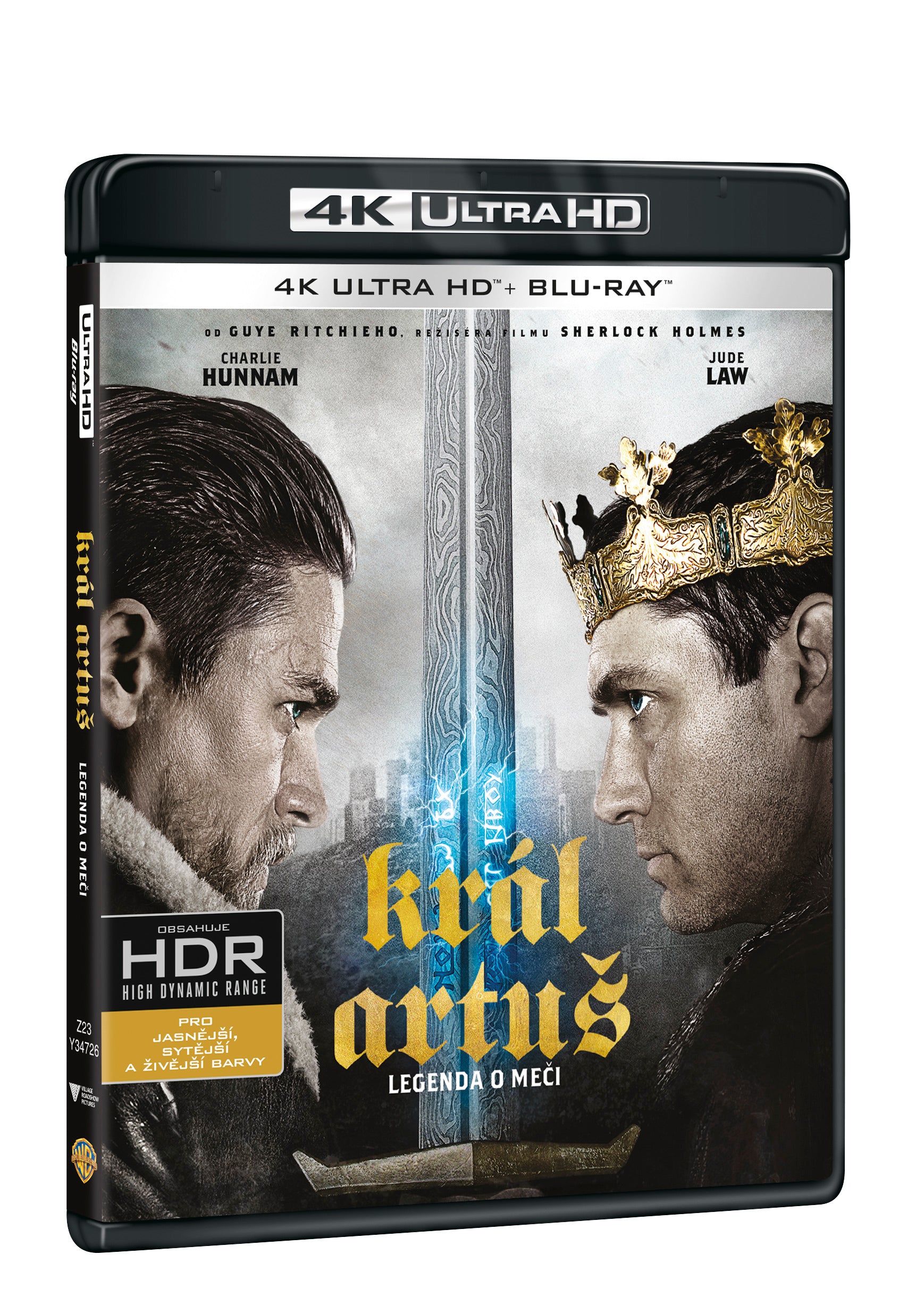 Kral Artus: Legenda o meci 2BD (UHD+BD) / King Arthur: Legend of the Sword - Czech version