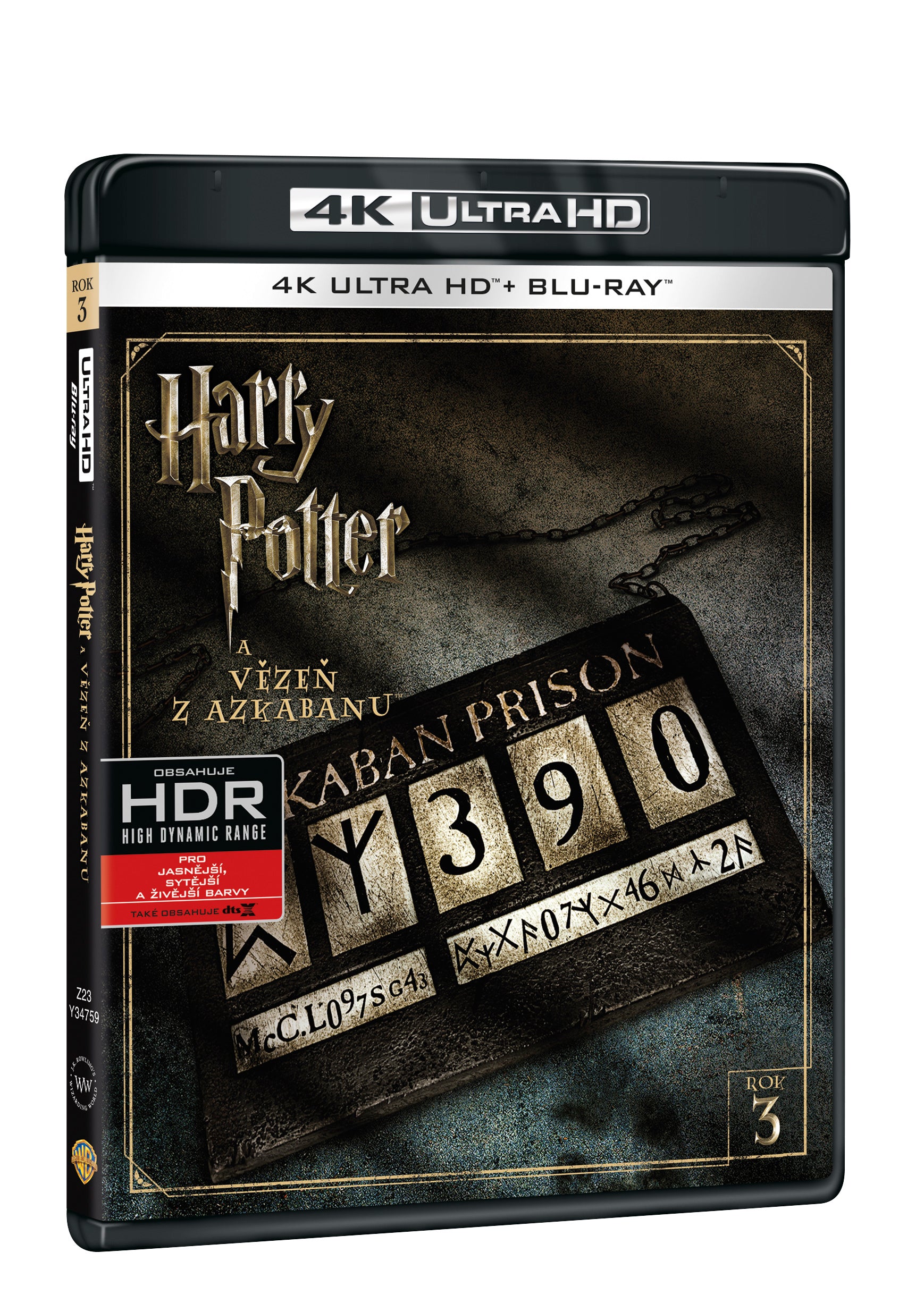 Harry Potter a Vezen z Azkabanu 2BD (UHD+BD) / Harry Potter and the Prisoner of Azkaban - Czech version