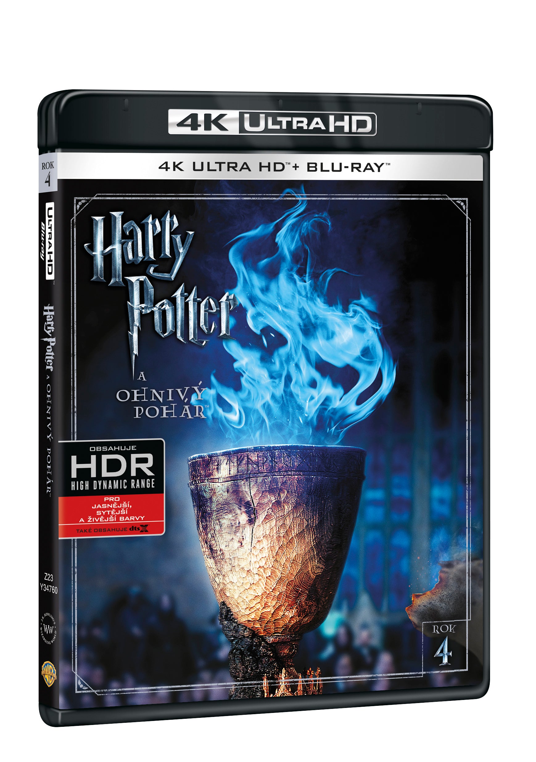 Harry Potter a Ohnivy pohar 2BD (UHD+BD) / Harry Potter and the Goblet of Fire - Czech version
