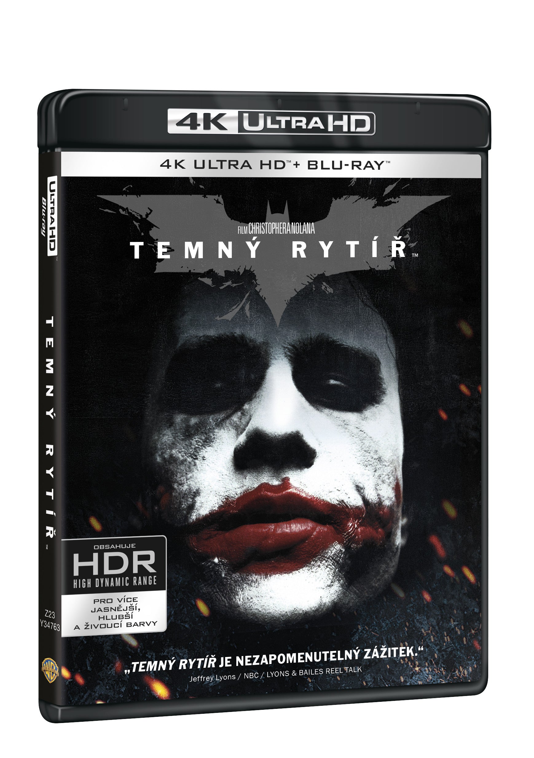 Temny rytir 3BD (UHD+BD+bonus disk) / Dark Knight - Czech version