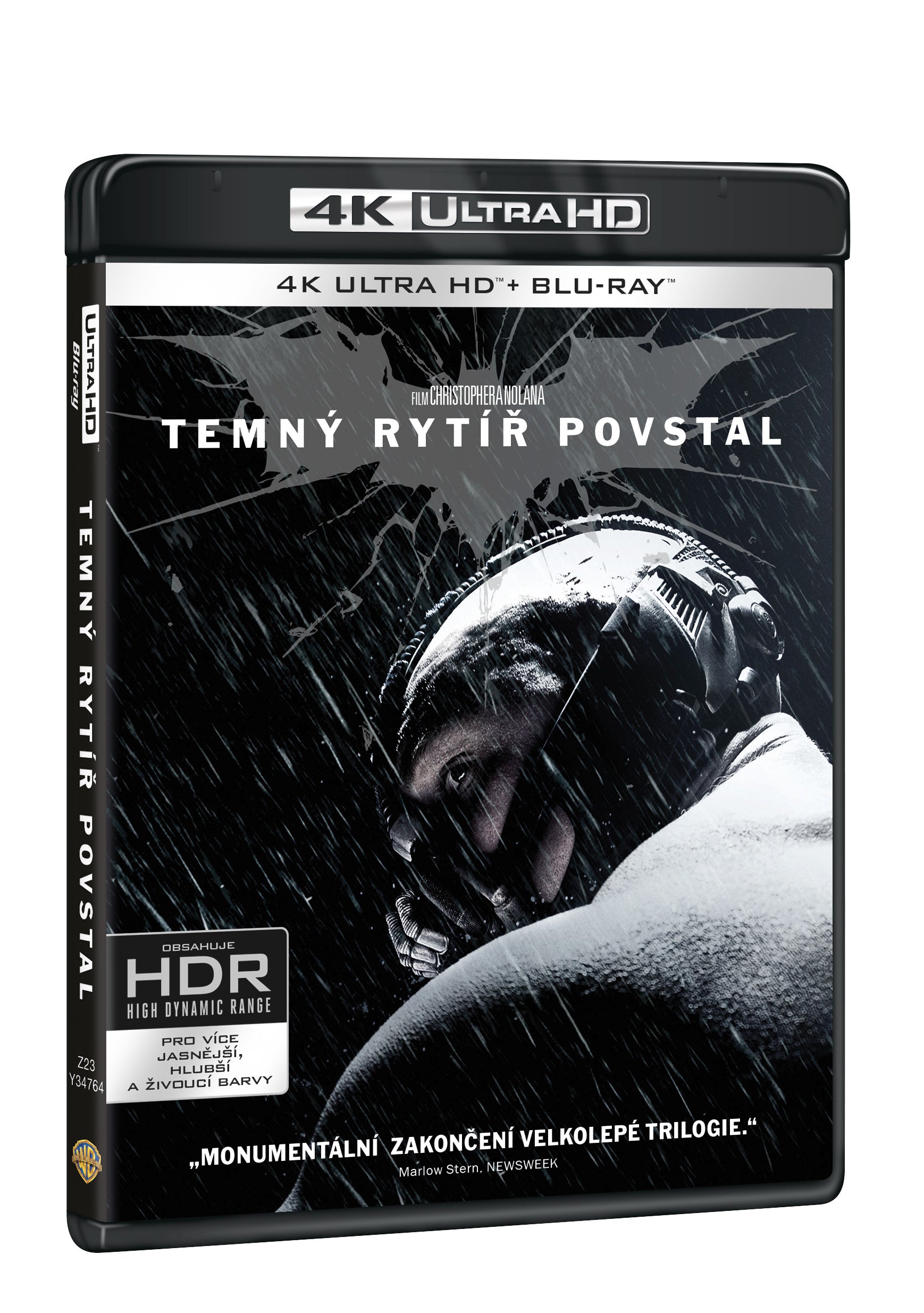Temny rytir povstal 3BD (UHD+BD+bonus disk) / Dark Knight Rises - Czech version