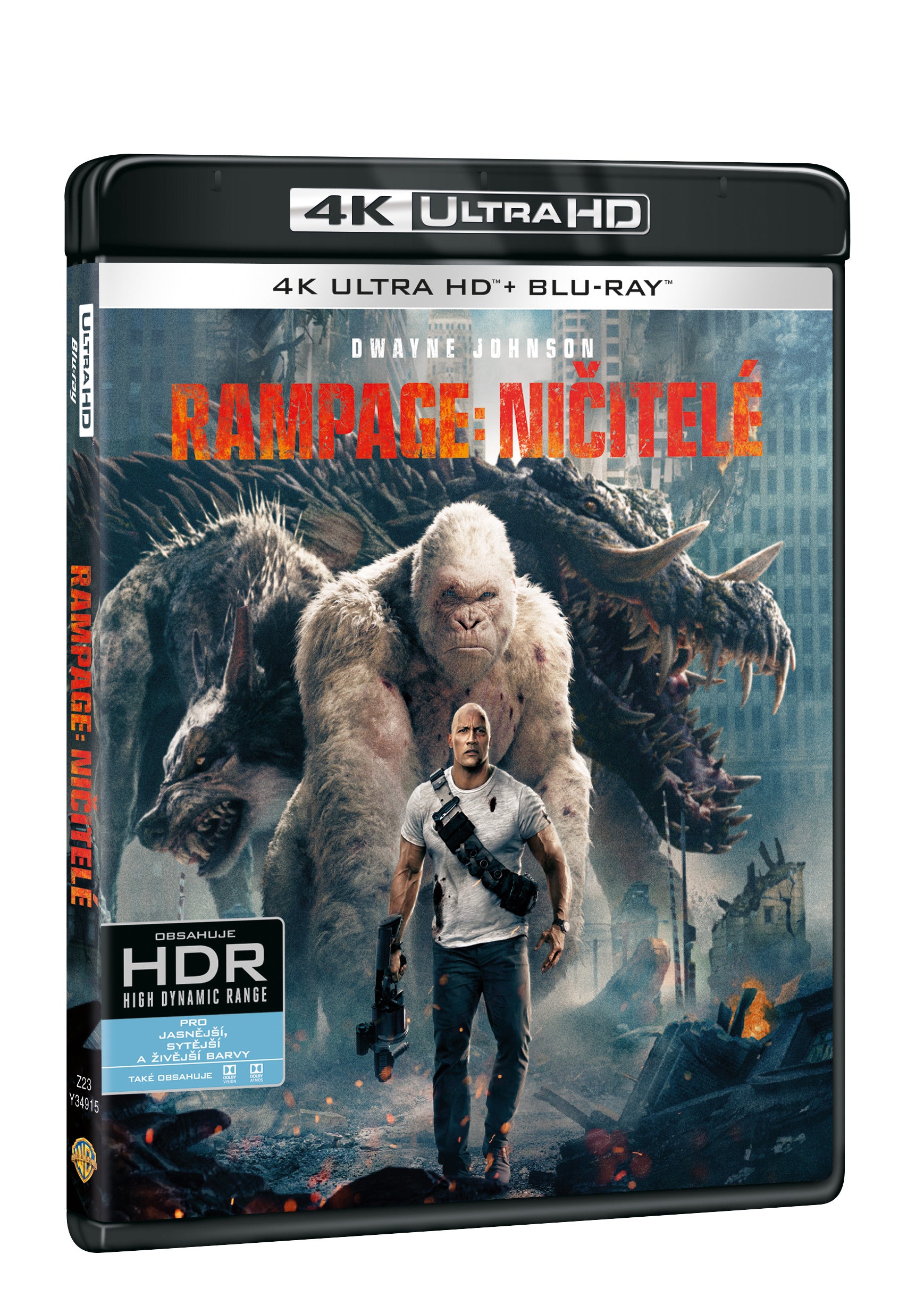 Rampage: Nicitele 2BD (UHD+BD) / Rampage - Czech version
