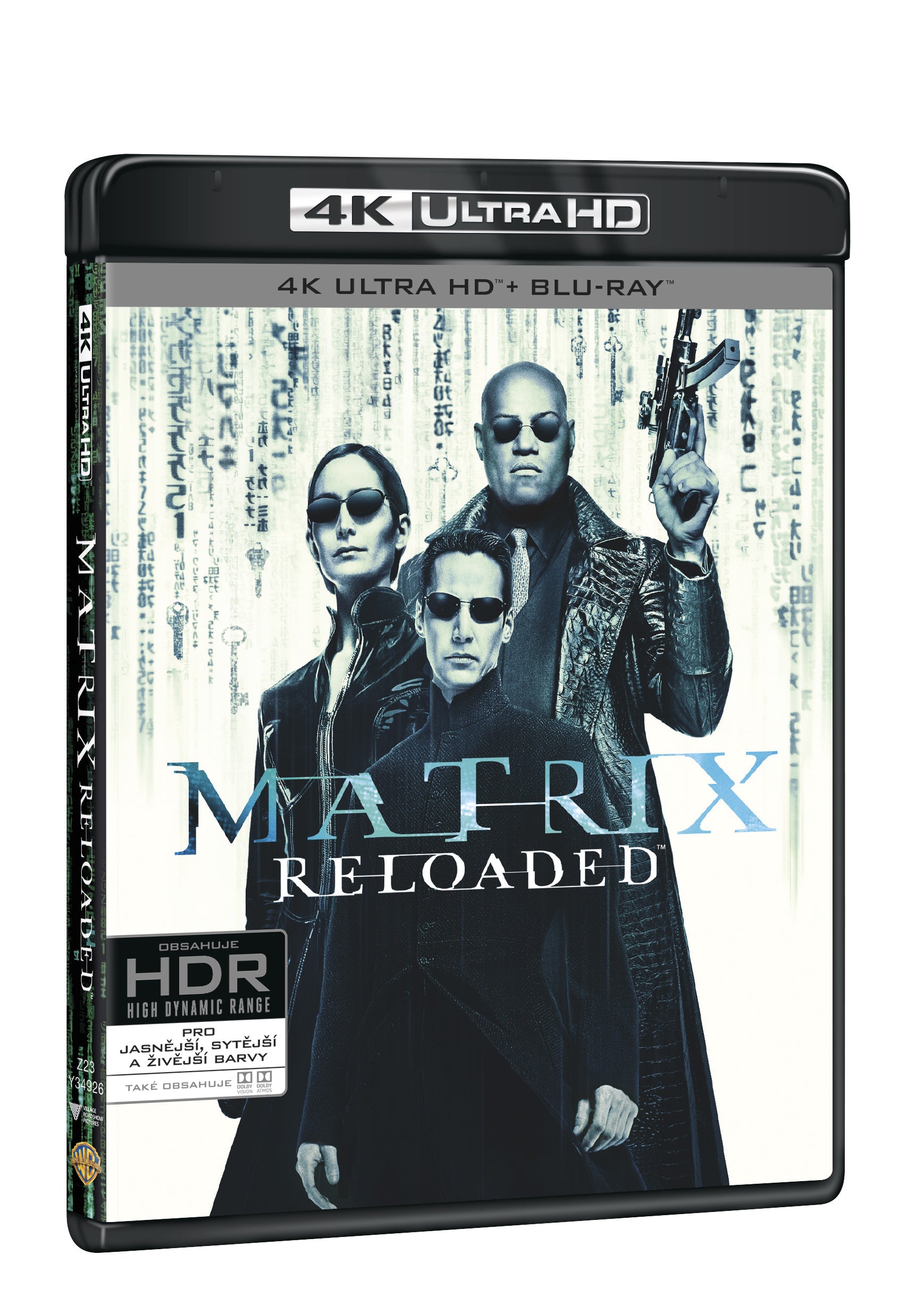 Matrix Reloaded 3BD (UHD+BD+bonus disk) / The Matrix Reloaded - Czech version