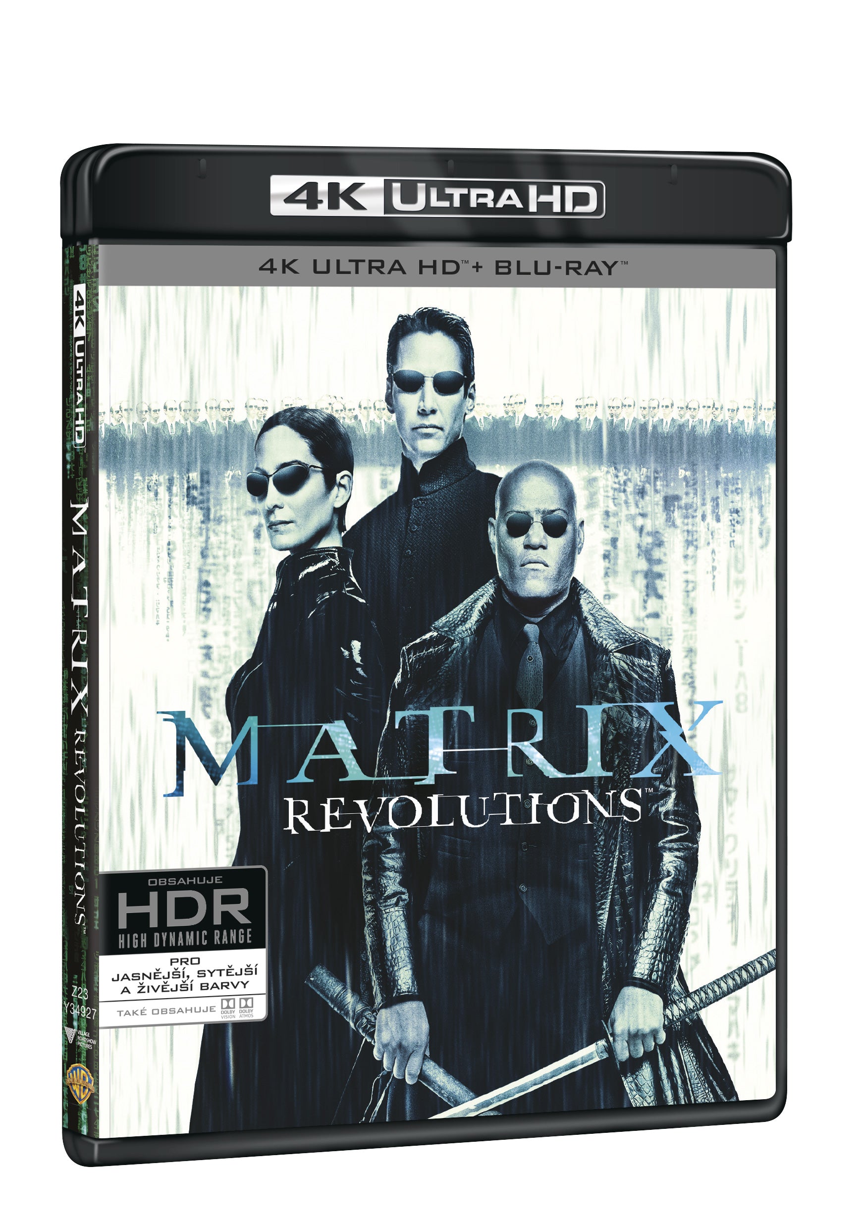 Matrix Revolutions 3BD (UHD+BD+bonus disk) / The Matrix Revolutions - Czech version