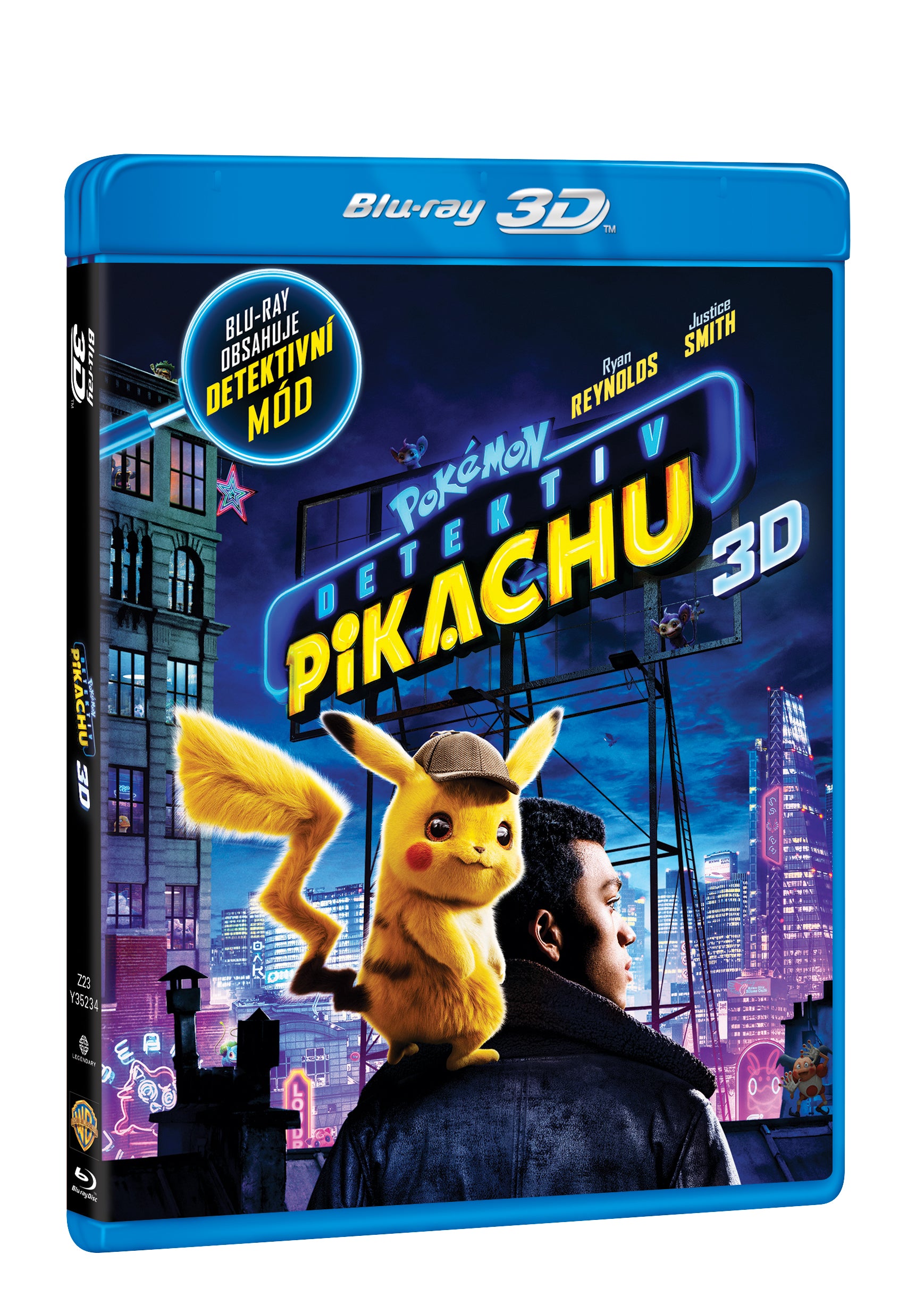 Pokemon: Detektiv Pikachu 2BD (3D+2D) / Pokemon: Detective Pikachu - Czech version