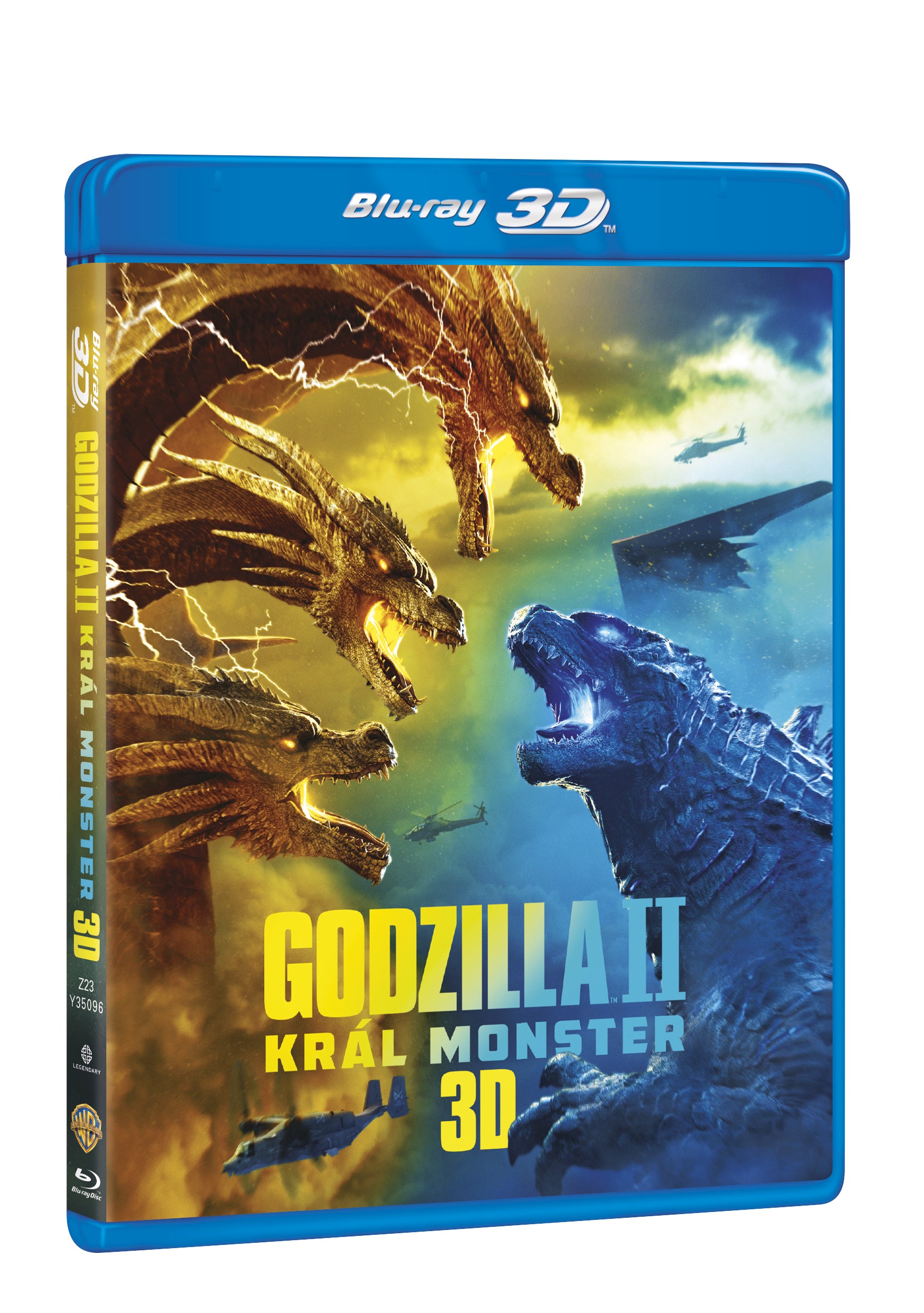 Godzilla II Kral monster 2BD (3D+2D) / Godzilla: King of the Monsters - Czech version