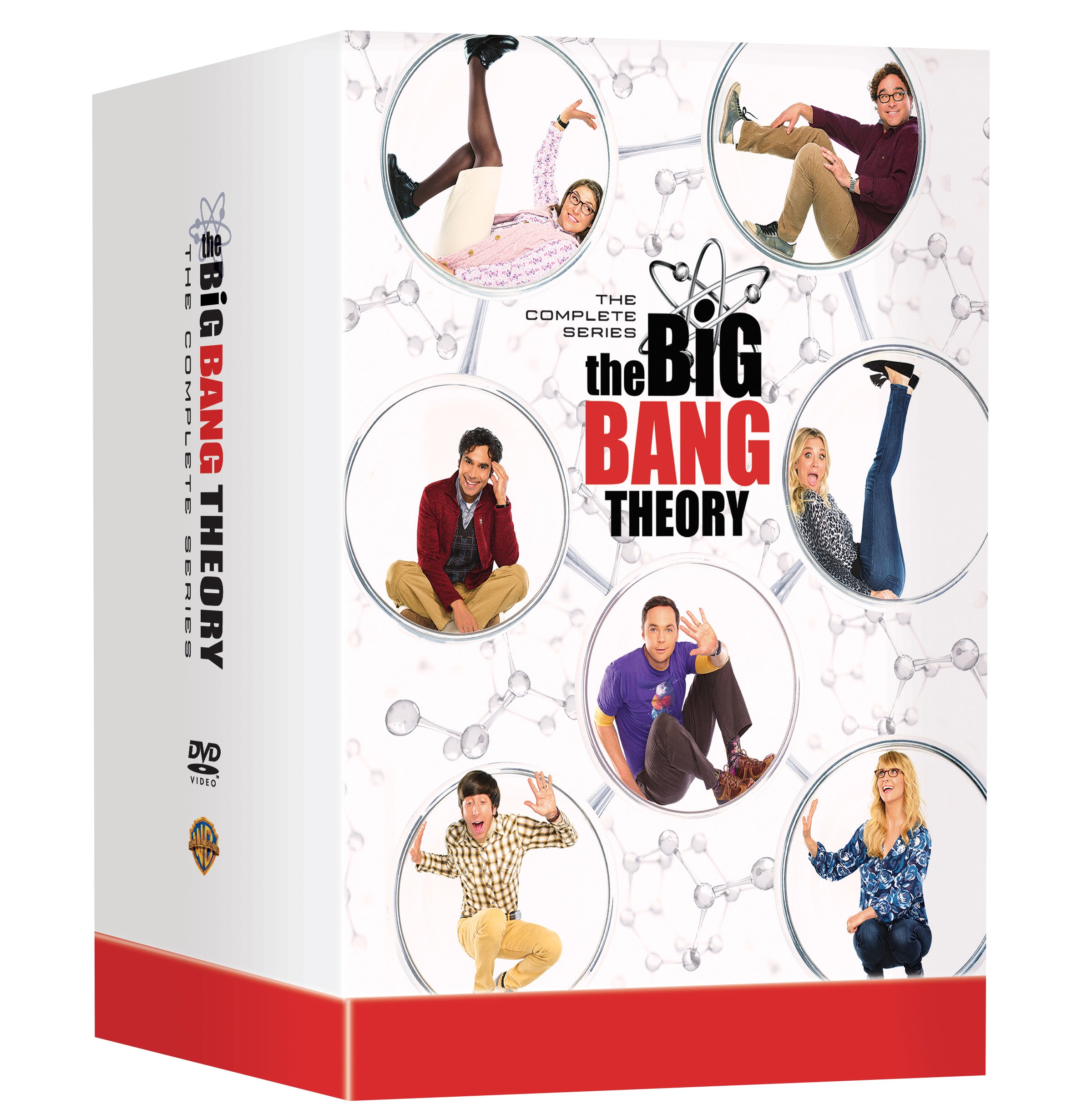 Theory velkeho tresku kolekce 1.-12.serie 36DVD / Big Bang Theory Staffel 1-12 DVD Complete Box Set