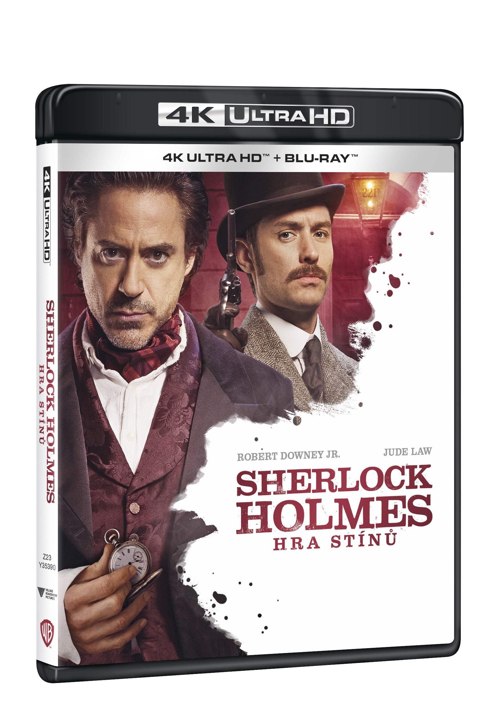 Sherlock Holmes: Hra stinu 2BD (UHD+BD) / Sherlock Holmes: A Game of Shadows - Czech version