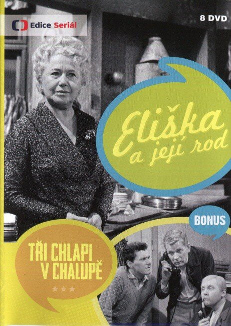 Eliska a jeji rod + Tri chlapi v chalupe 8x DVD