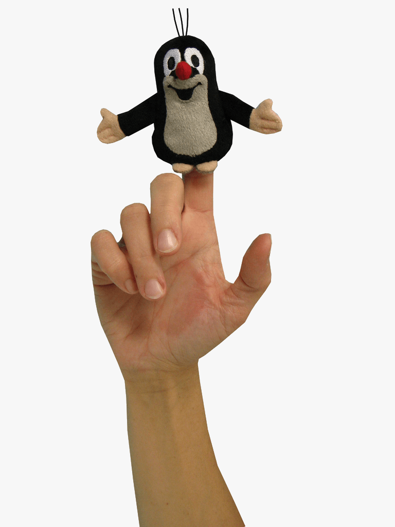 Little Mole finger puppet 8cm - czechmovie