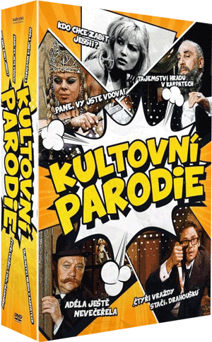Cult czech parody movie / Kultovni ceske parodie 5x DVD