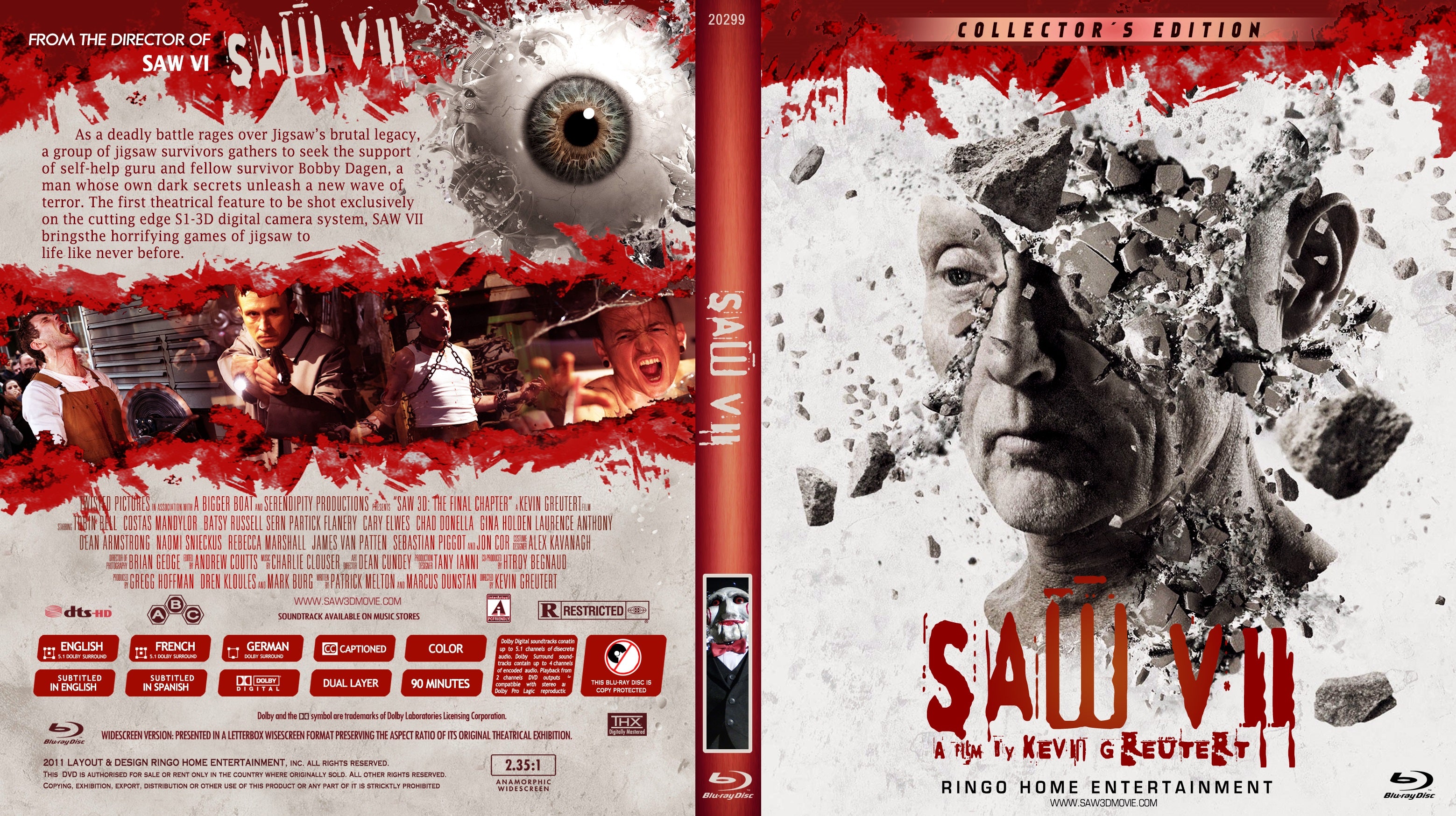 Saw VII 3D DVD / Saw VII 3D