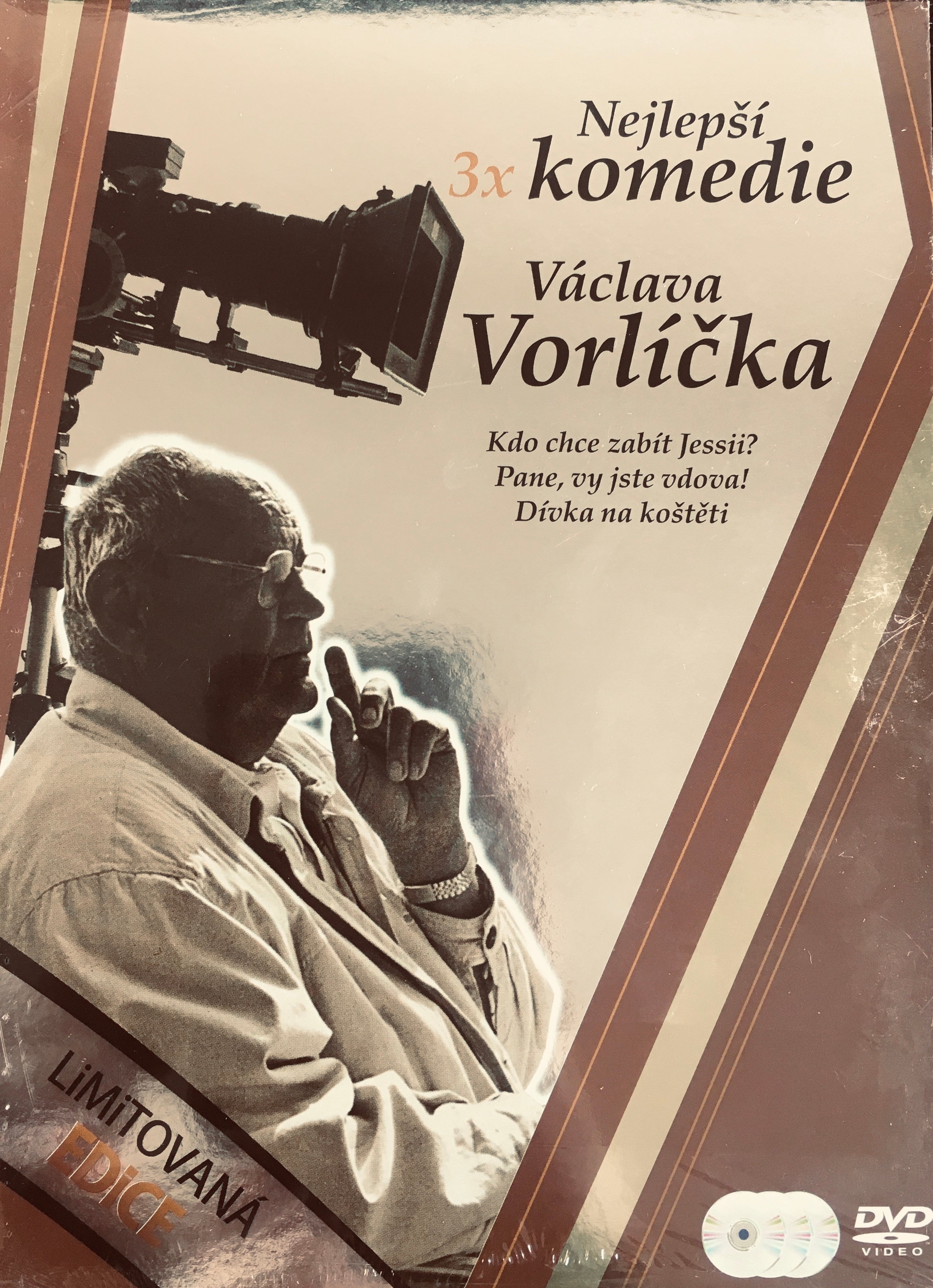 Nejlepsi komedie Vaclava Vorlicka 3x DVD