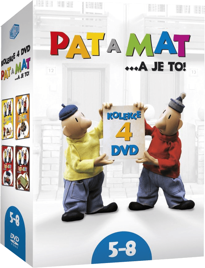 Pat & Mat/Pat a Mat 4x DVD 5-8 - czechmovie