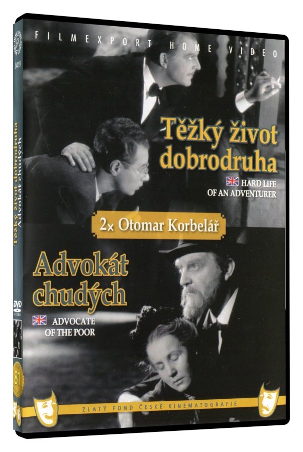 Tezky zivot dobrodruha / Das harte Leben eines Abenteurers + Advokat chudych / Der Anwalt der Armen DVD