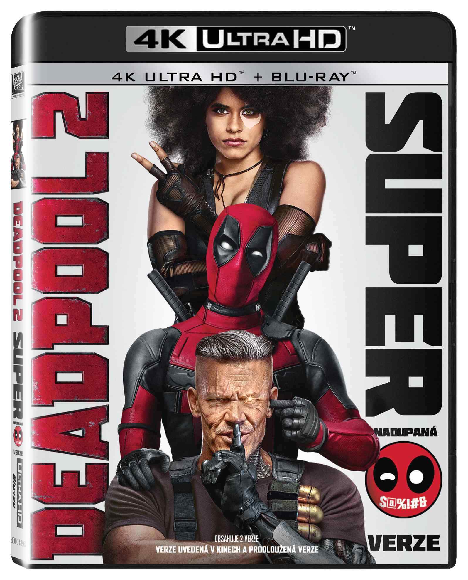 Deadpool 2 2BD (UHD+BD) / Deadpool 2 - Czech version