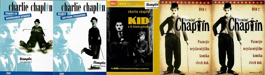 Chaplin kolekce 5DVD / Chaplinkolekce5DVD