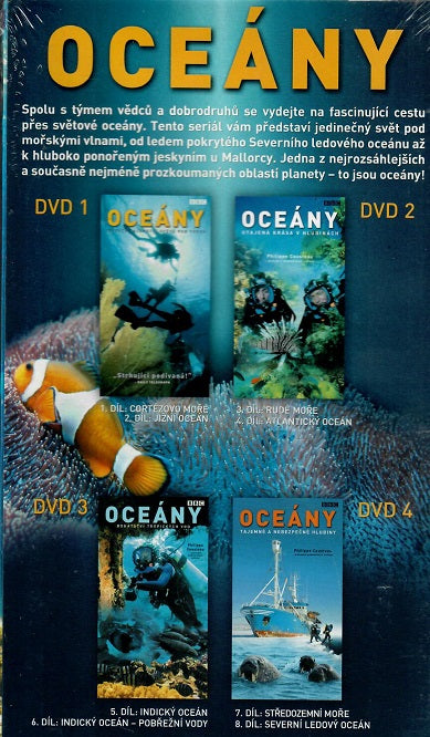 Kolekce Oceany 4DVD / Kolekce Oceany 4DVD