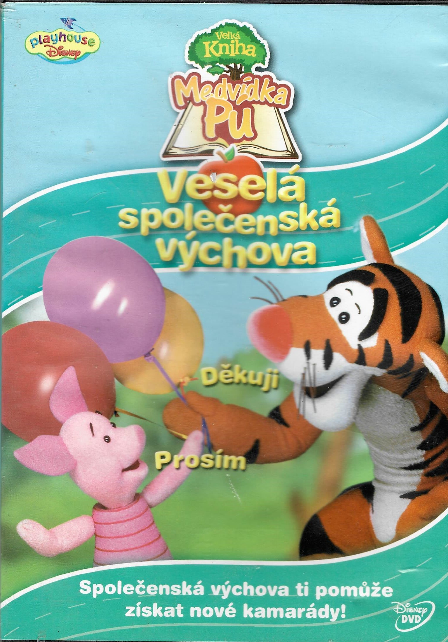 Medvidek Pu: Vesela spolecenska vychova DVD / Book Of Pooh: Fun With Manieren
